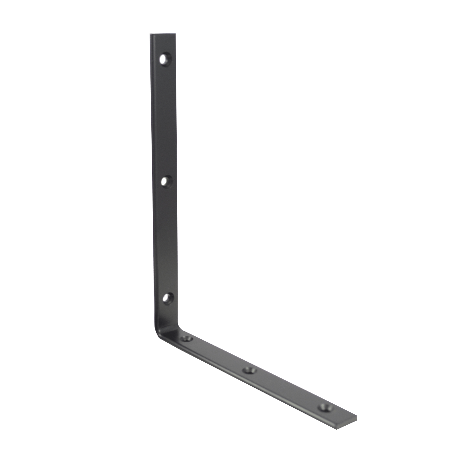 Carinya 200 x 250 x 25 x 6mm Black Heavy Duty Manhattan Angle Bracket