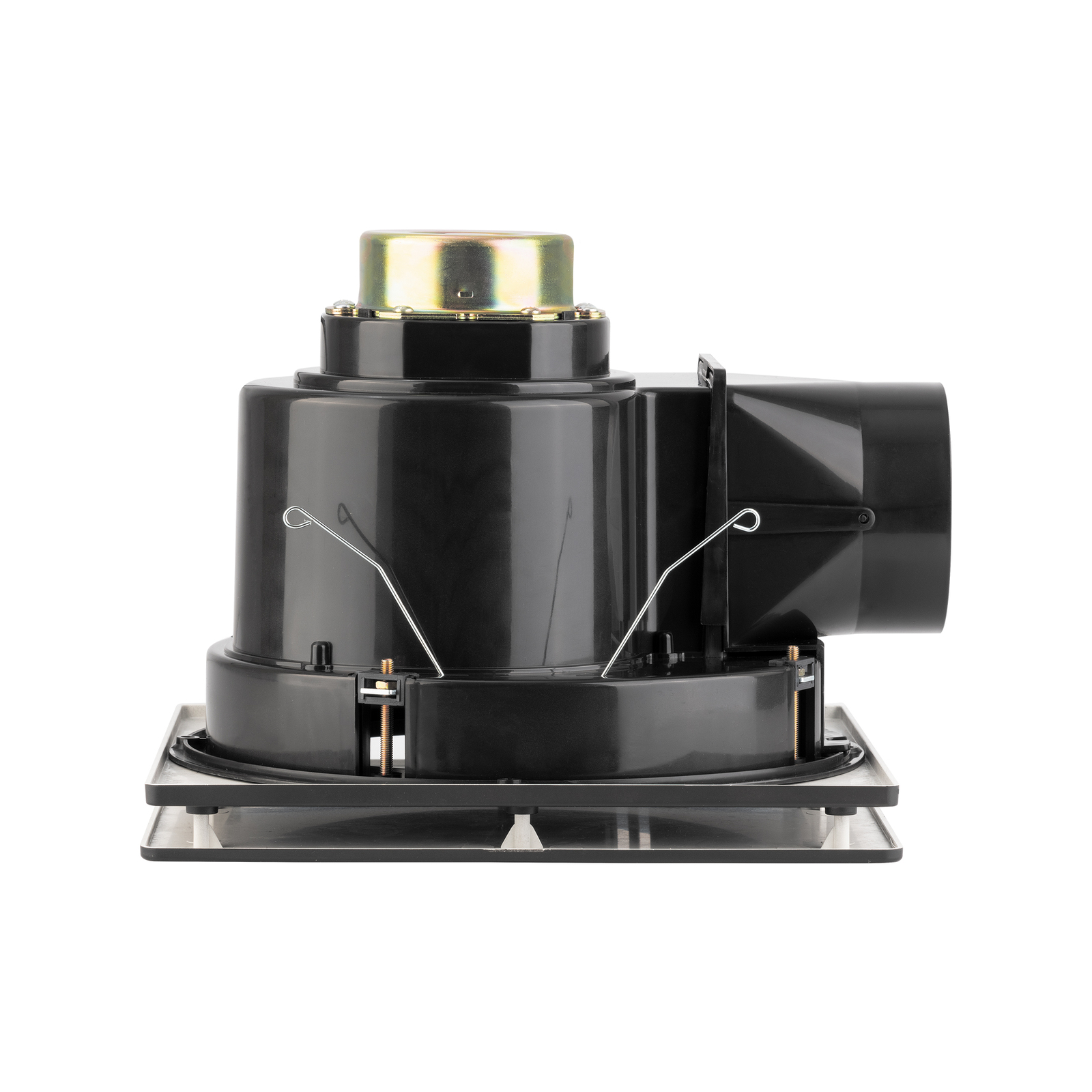 Mercator 240mm Black DIY PlugIn Square Exhaust Fan Bunnings Australia