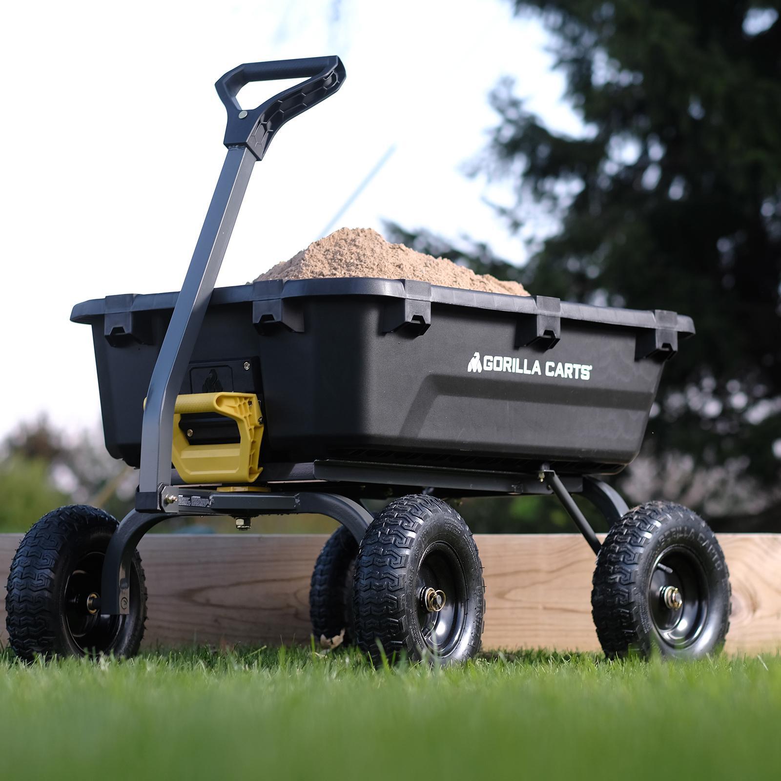 Gorilla Carts 200L Poly Dump Cart Bunnings Australia