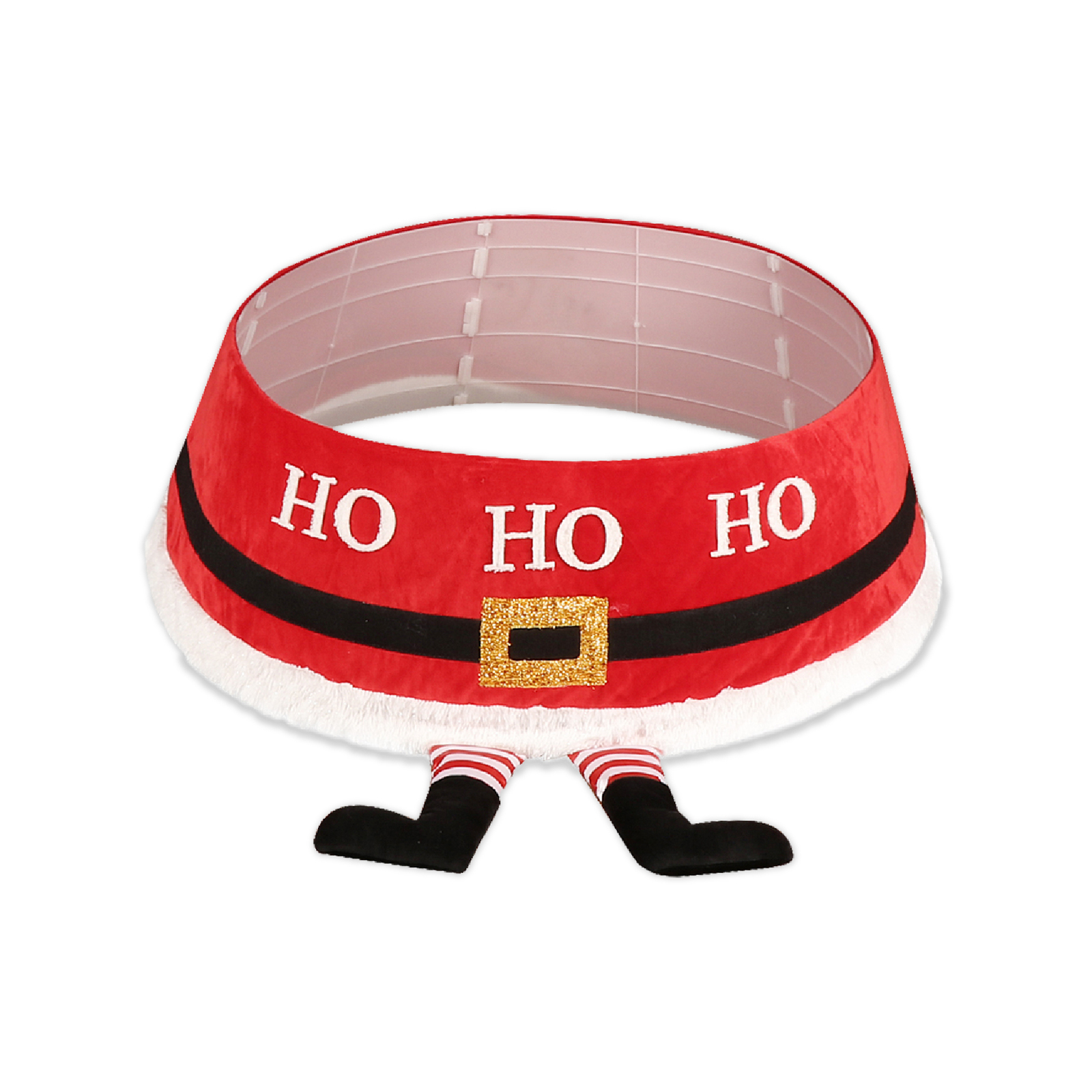 Click 77cm Xmas Tree Collar Santa Figure Bunnings Australia