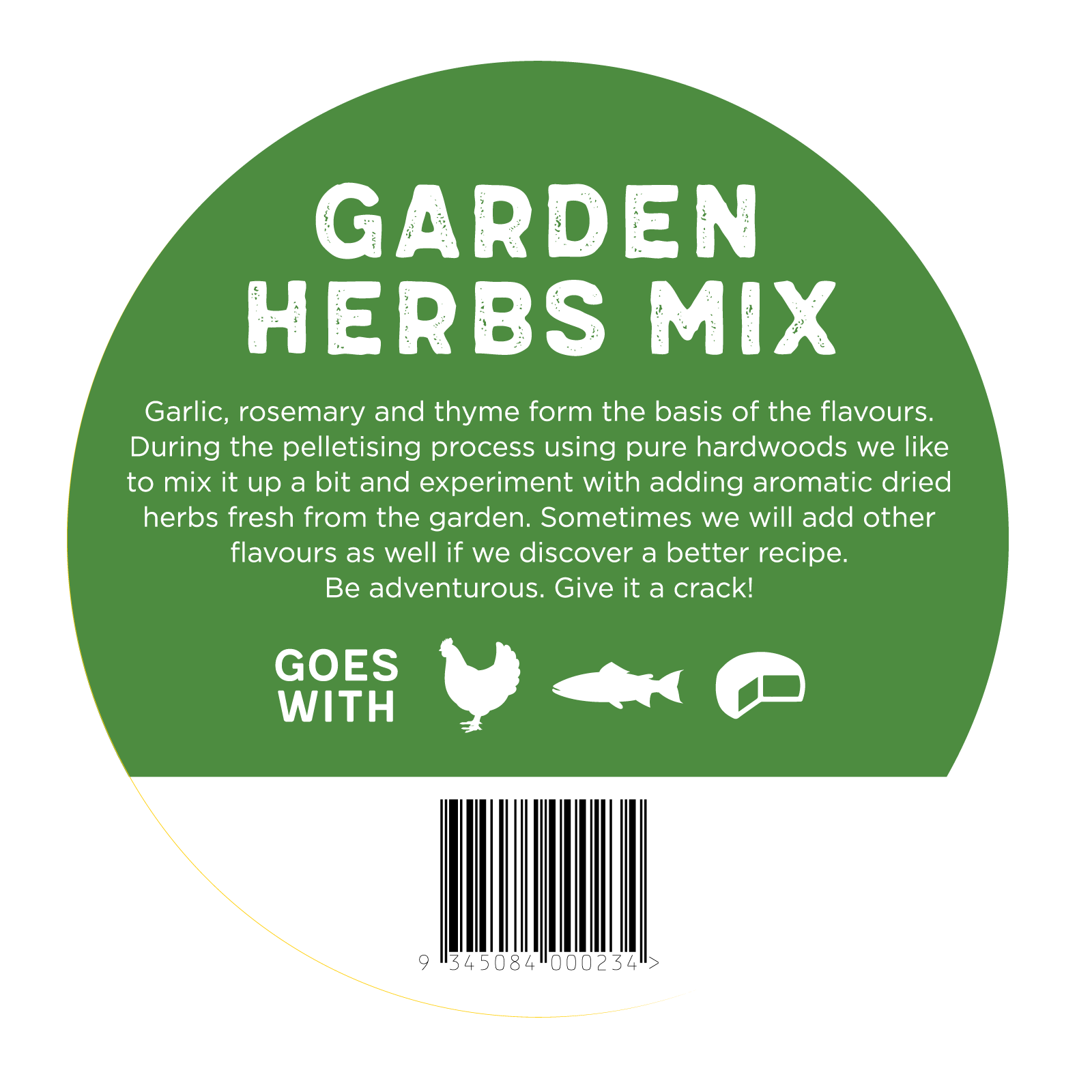 Smokin 5kg BBQ Wood Pellets Garden Herb Mix Bunnings Australia