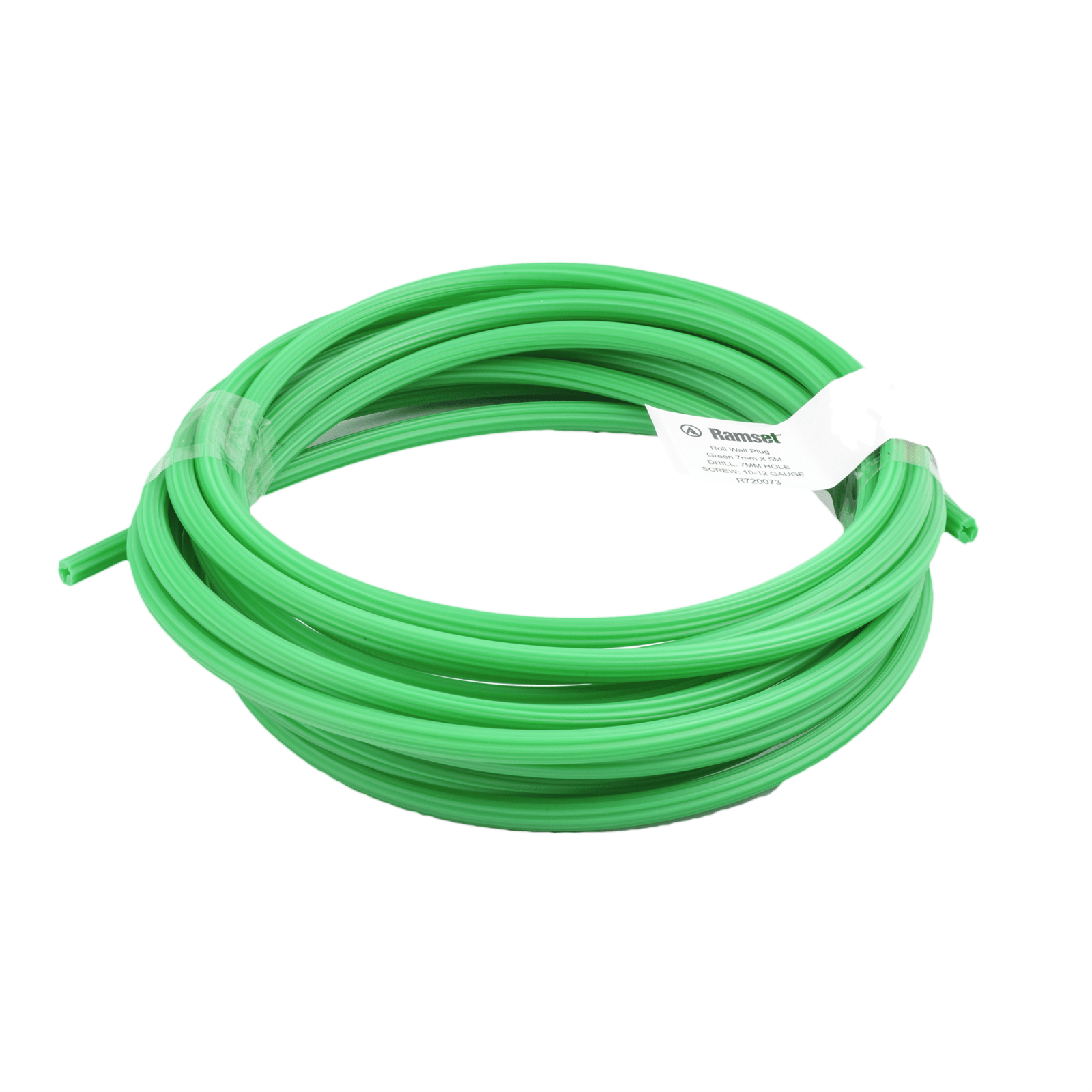 Ramset 7mm x 5m Green Wall Plug Roll Bunnings Australia