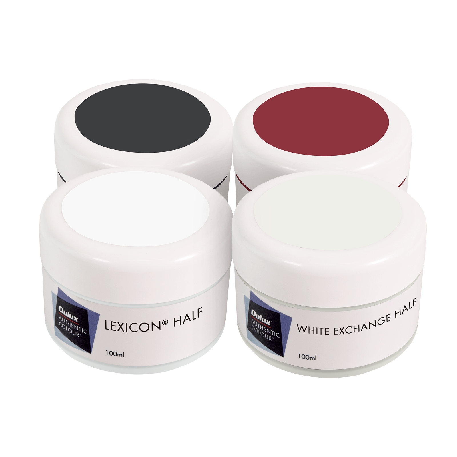 Dulux 100ml Lexicon Half Scheme Internal Sample Pot 4 Pack Bunnings