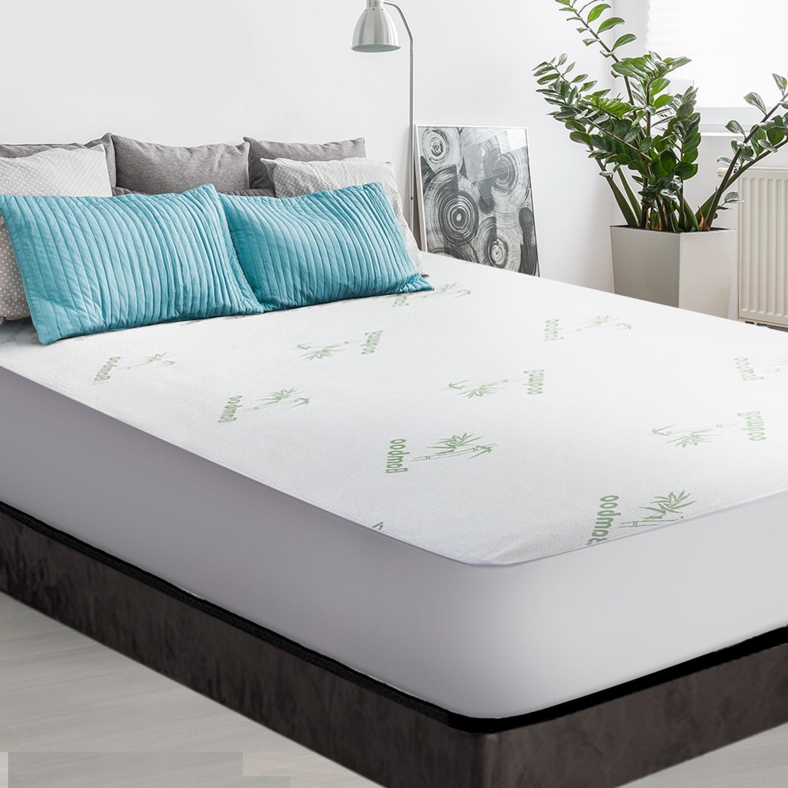 Giselle Bamboo Mattress Protector Queen Bunnings Australia
