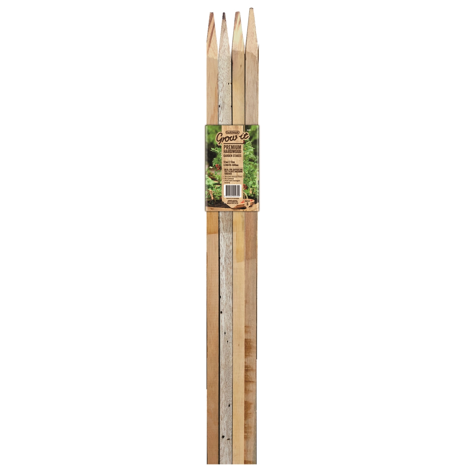 Gardman 25 x 25 x 2000mm Hardwood Stakes 4 Pack Bunnings New Zealand