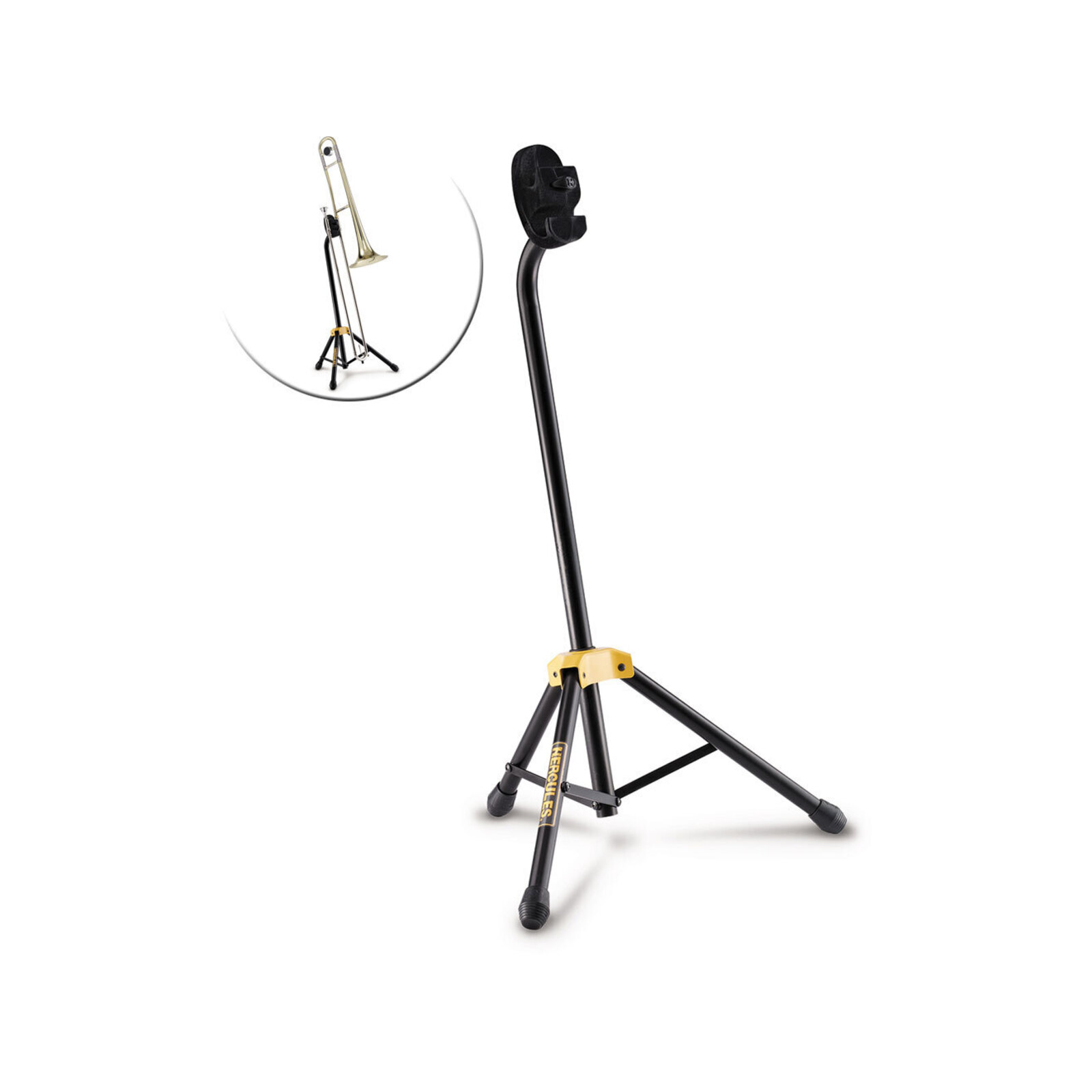 Hercules Trombone Stand/Holder Black Bunnings Australia