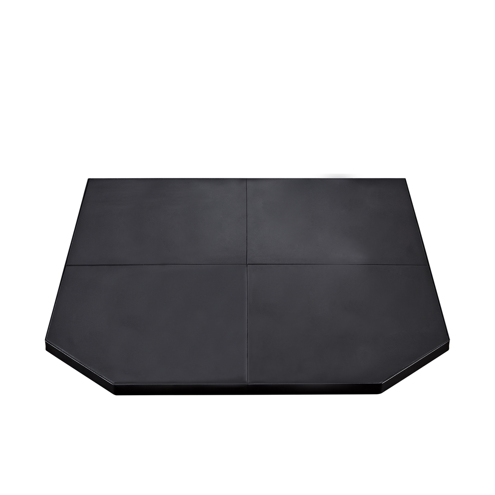 Scandia 1050 x 1050mm Black Ceramic Tile Hearth Bunnings New Zealand