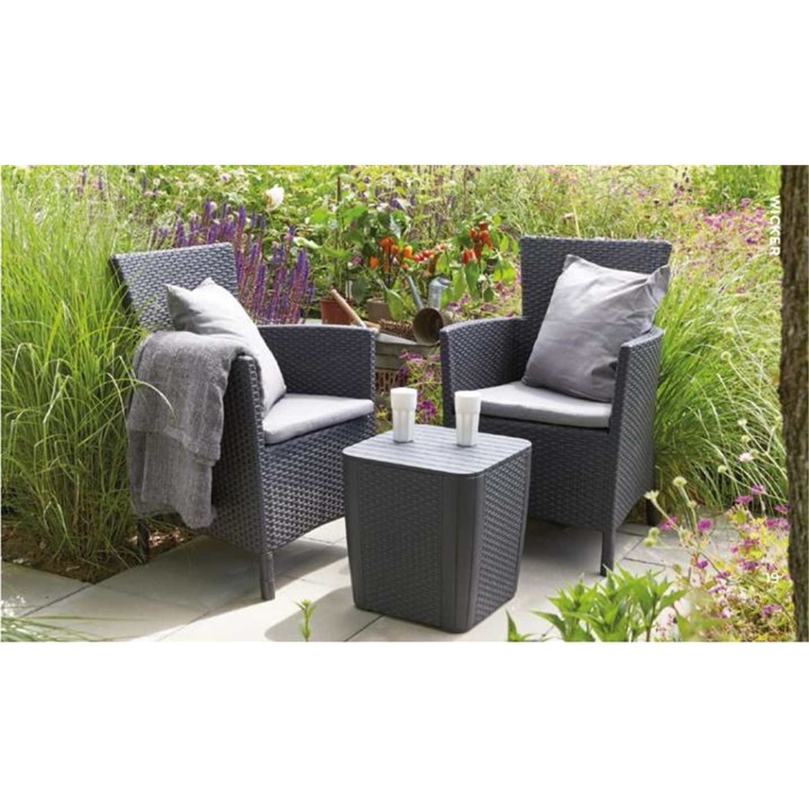 Keter Lowa Balcony Set Bunnings Australia