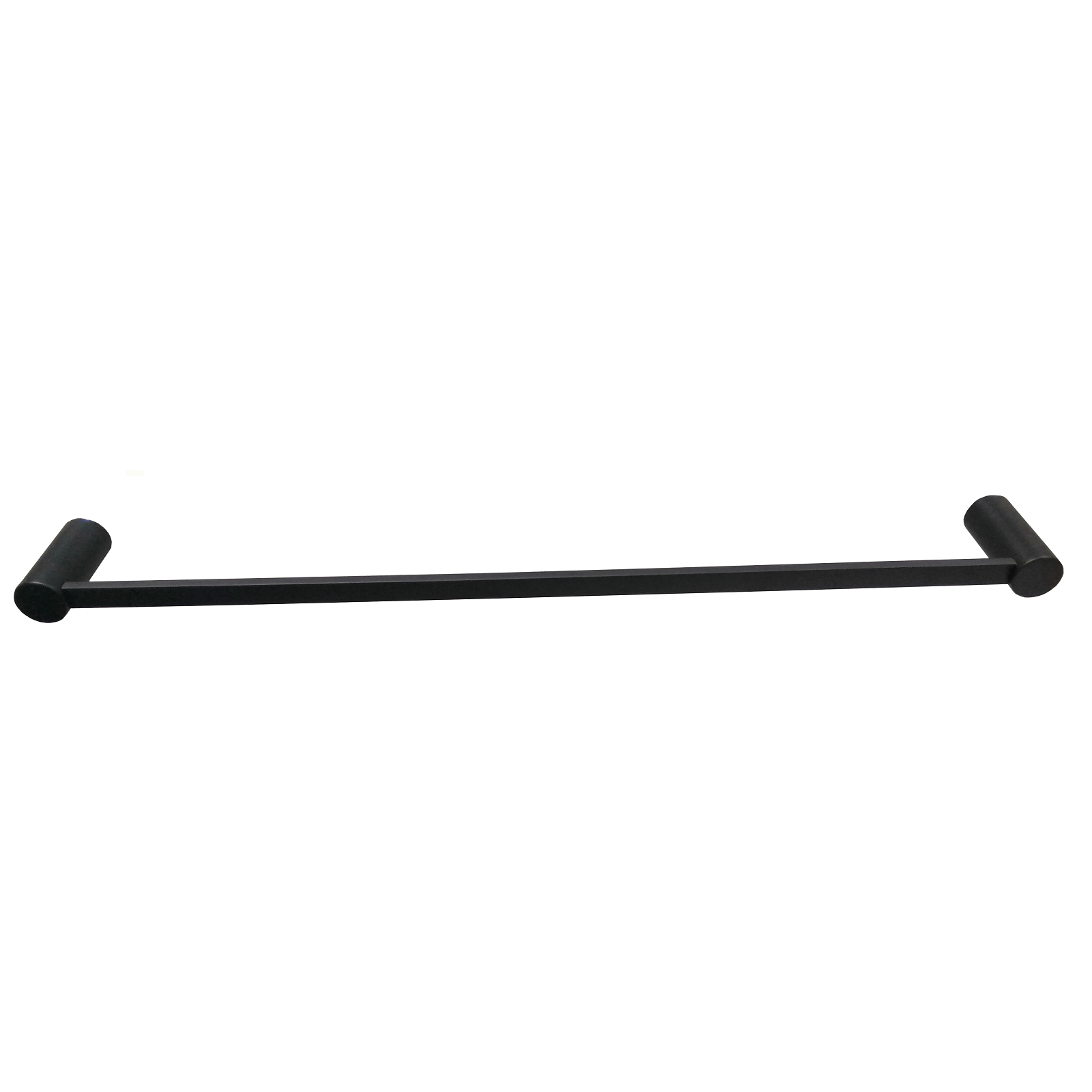 Barelli 600mm Matte Black Ambiente Single Towel Rail Bunnings Australia