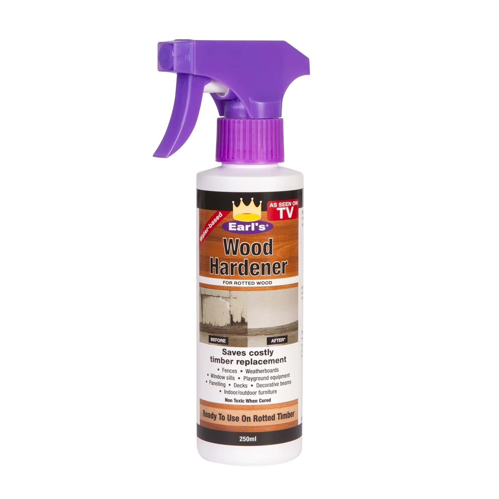 Diy Wood Hardener / Pc Products Pc Petrifier 16 Oz Dries Amber Wood