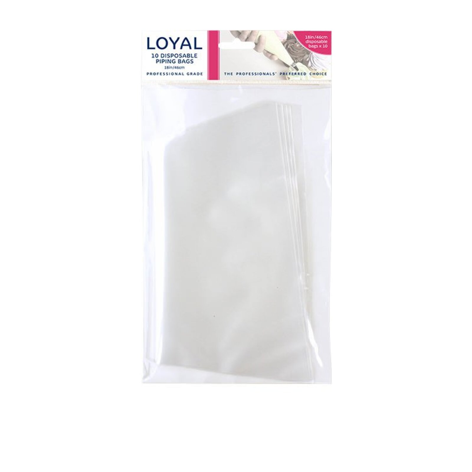 Loyal Disposable Piping Bag 46cm 10pk Bunnings Australia