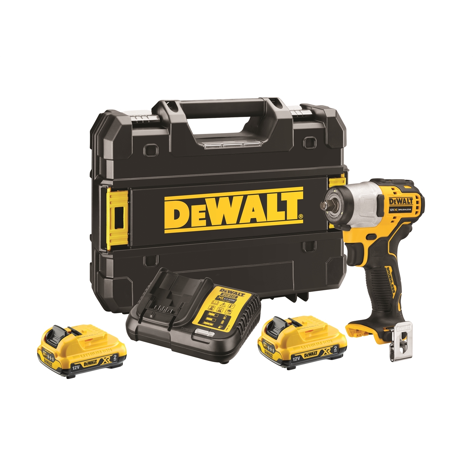 DeWALT 3/8" 12V XR Brushless Impact Wrench Kit Bunnings