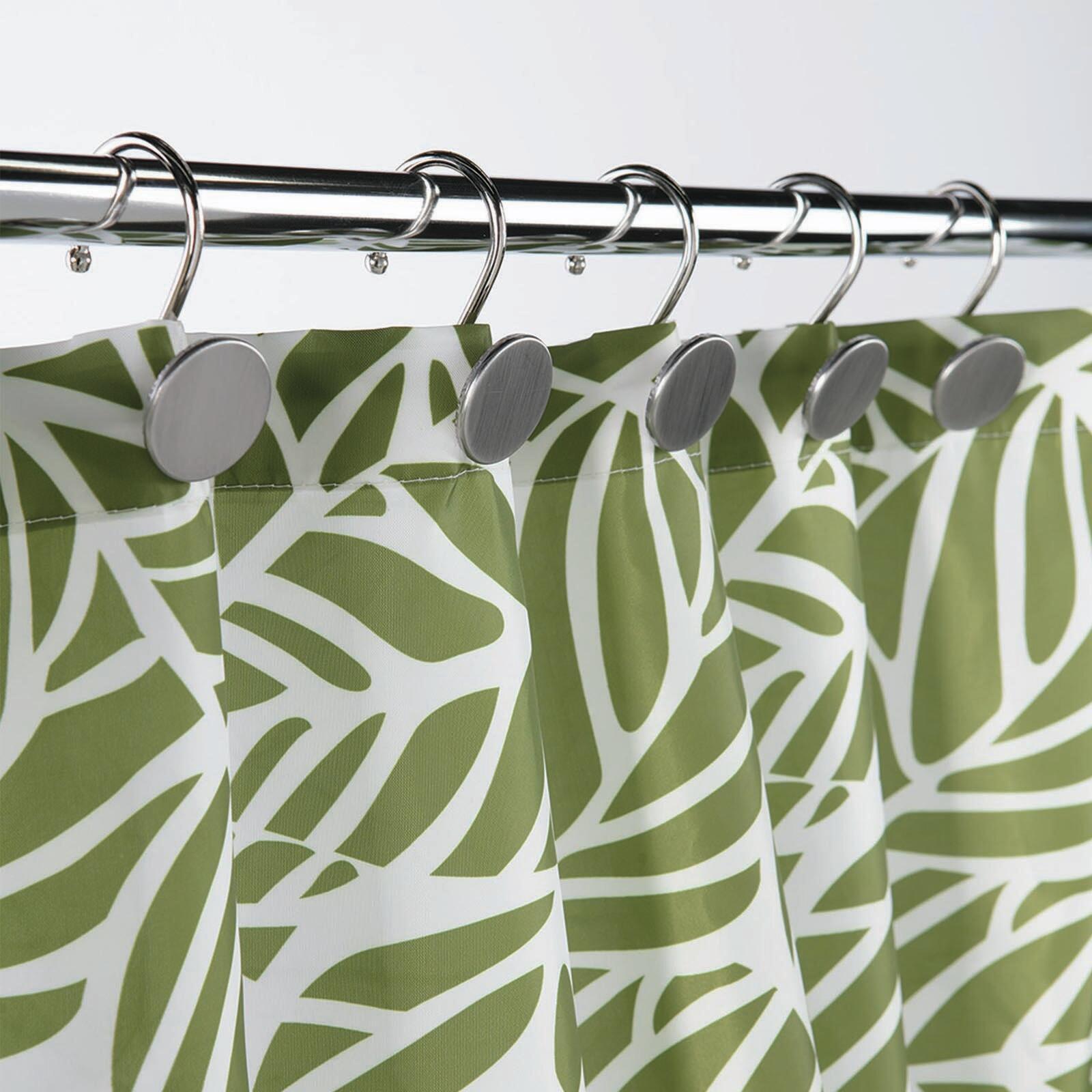 Barelli 180 x 180cm Flourishing Polyester Shower Curtain Bunnings