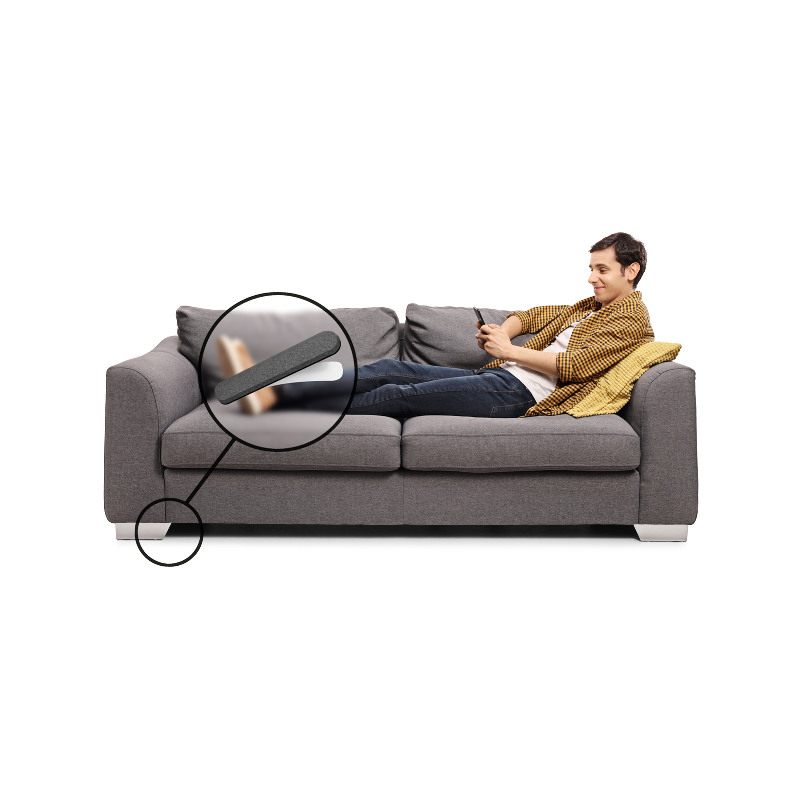 Slipstick Assorted Grey Floor Protection Felt Pads 37 Pack Bunnings