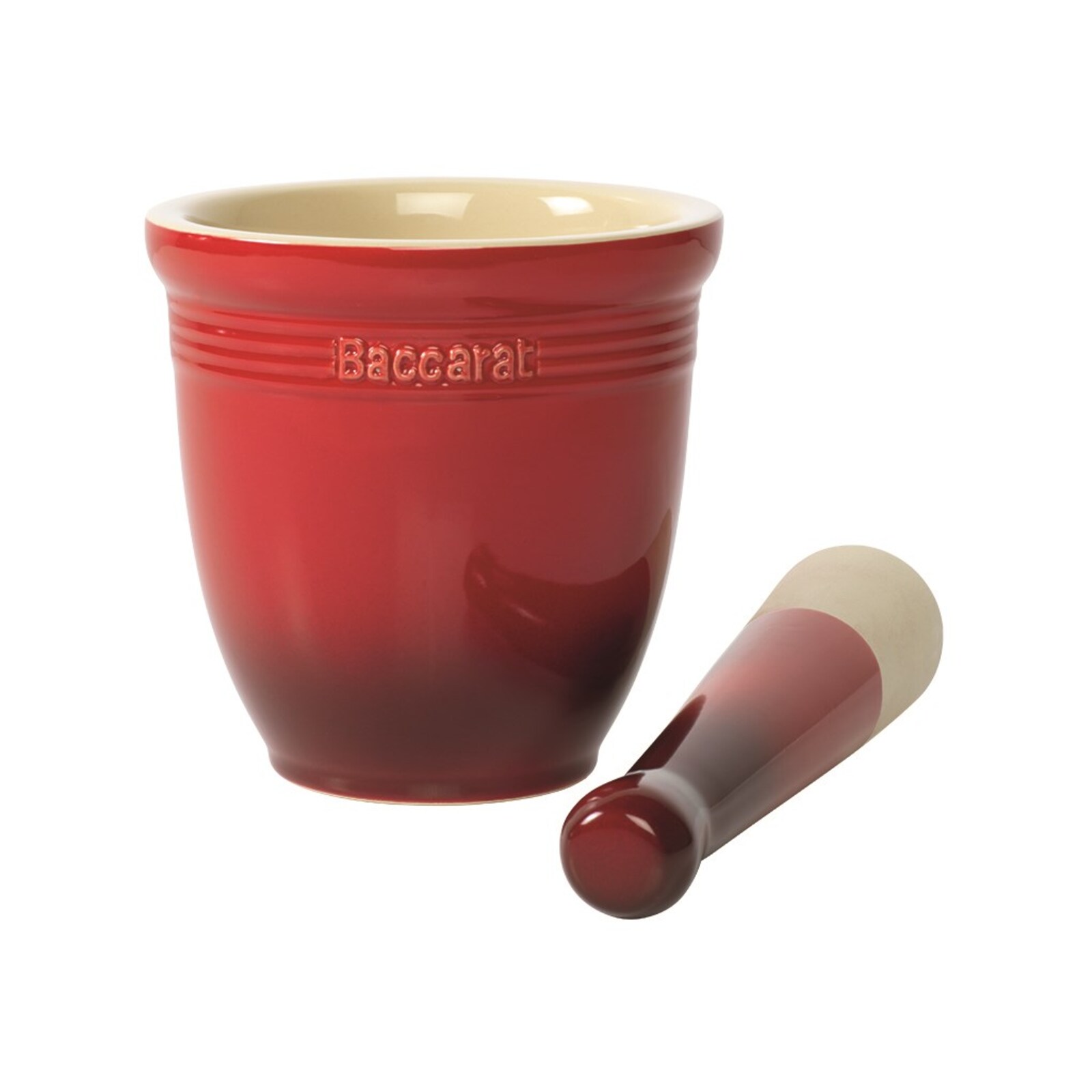 Baccarat Le Connoisseur Mortar & Pestle Red Bunnings Australia