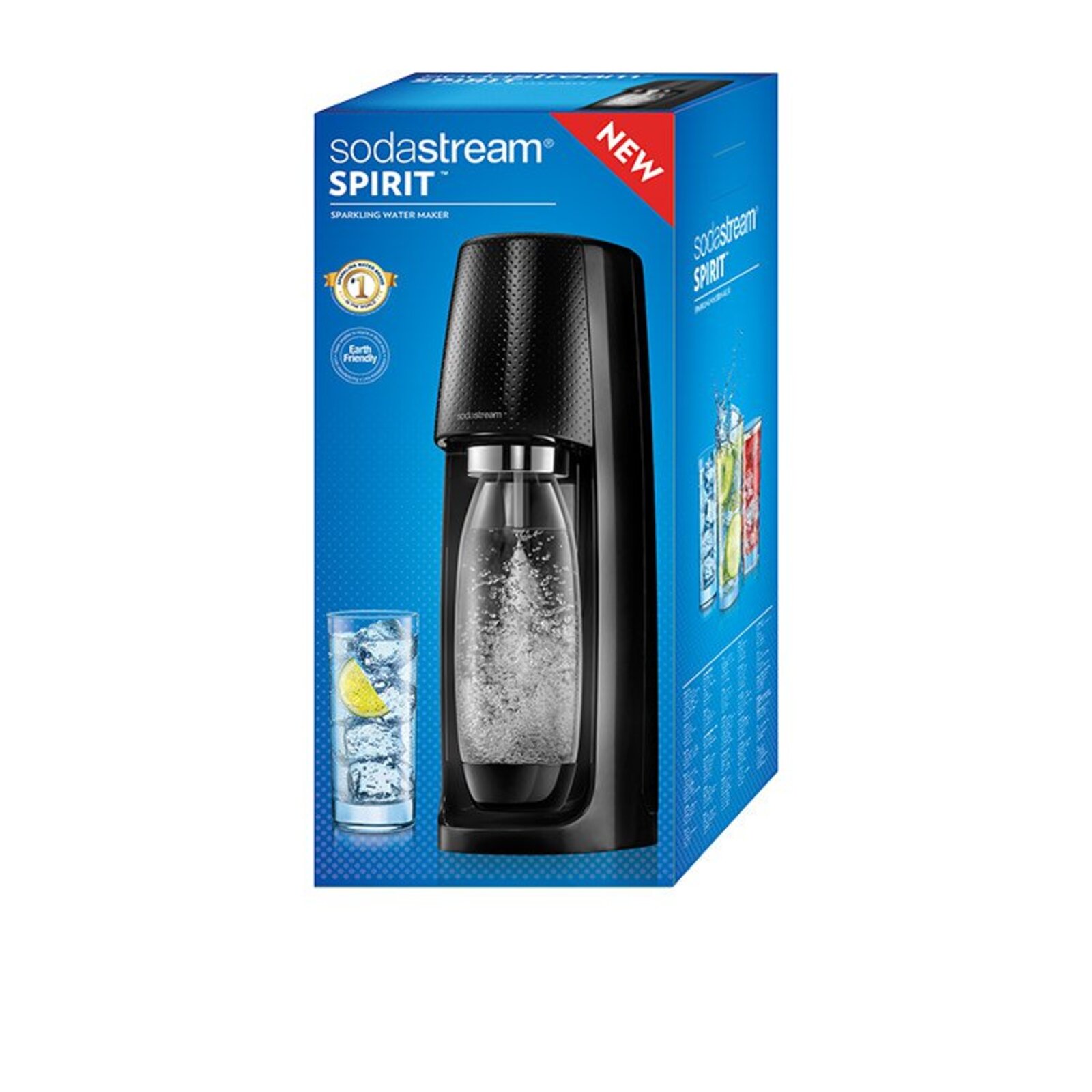 SodaStream Spirit Drink Maker Black Bunnings Australia