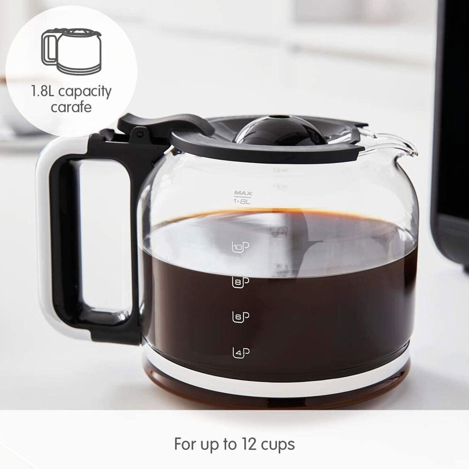 Morphy Richards Verve 12 Cup 1.8L Coffee Maker Black Bunnings Australia