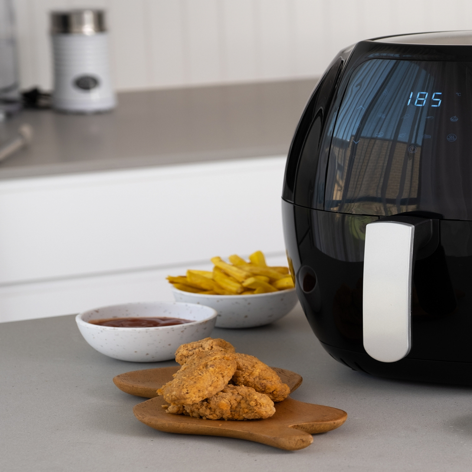 Healthy Choice 8l Digital Air Fryer, 1800w, Nonstick, 8 Cooking