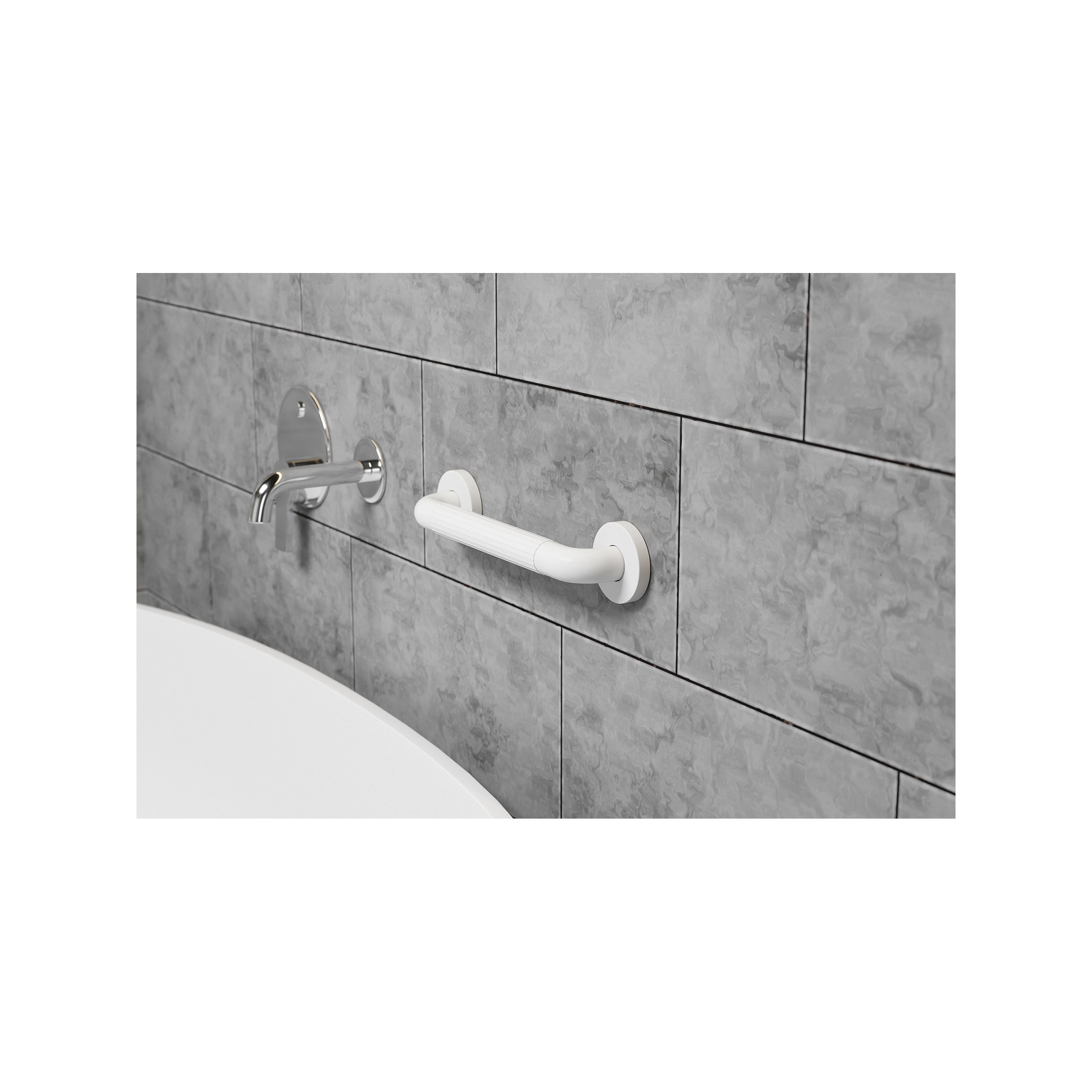 evekare 300mm NightGlow ABS Grab Rail Bunnings Australia