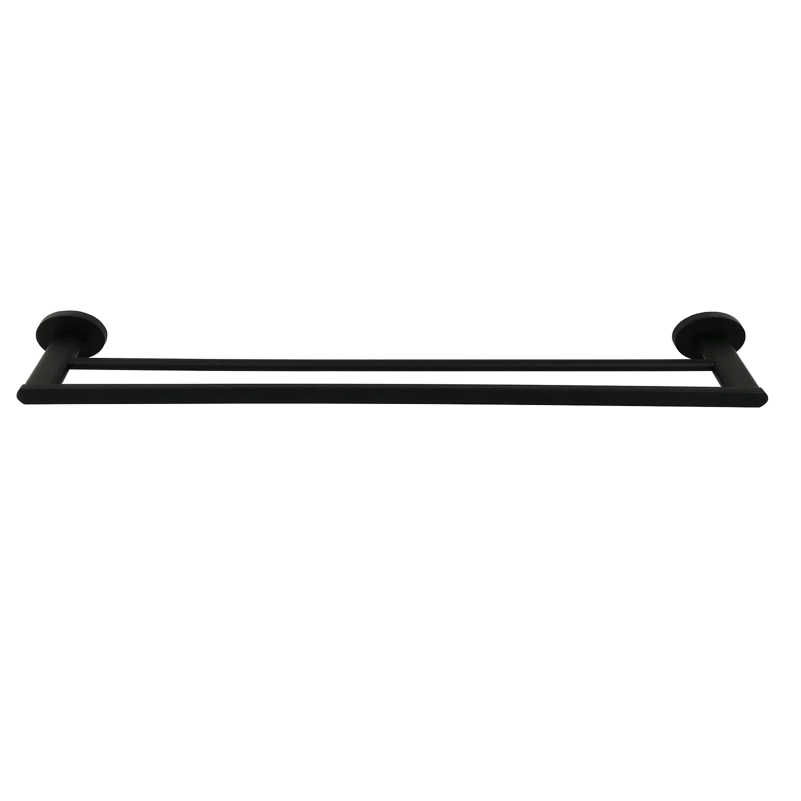 Barelli 600mm Matte Black Serenita Double Towel Rail Bunnings Australia