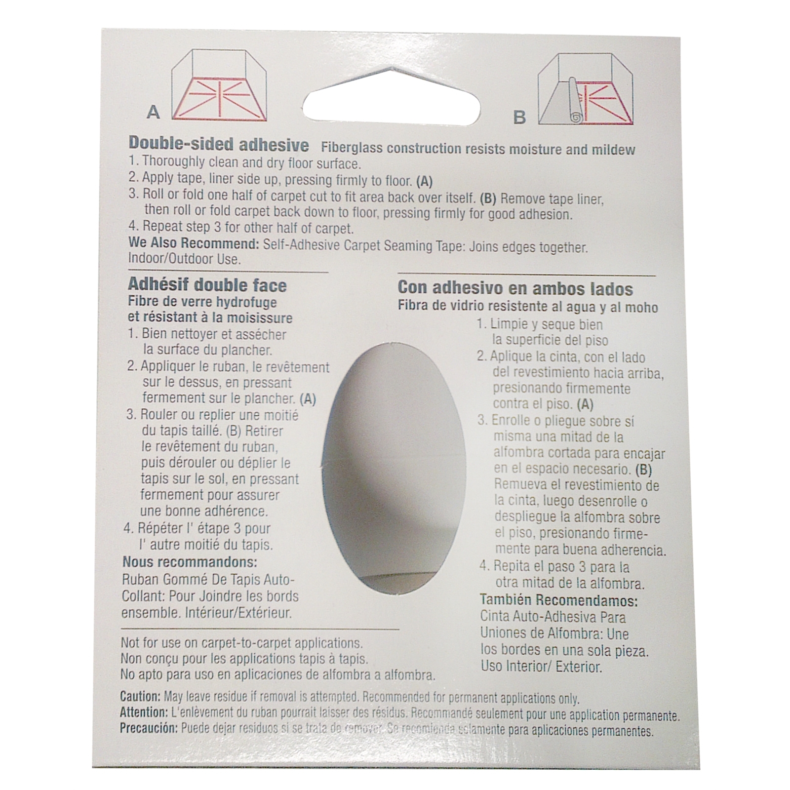 Ideal Distributors 38mm x 12.8m Indoor / Outdoor Carpet Tape Bunnings Australia