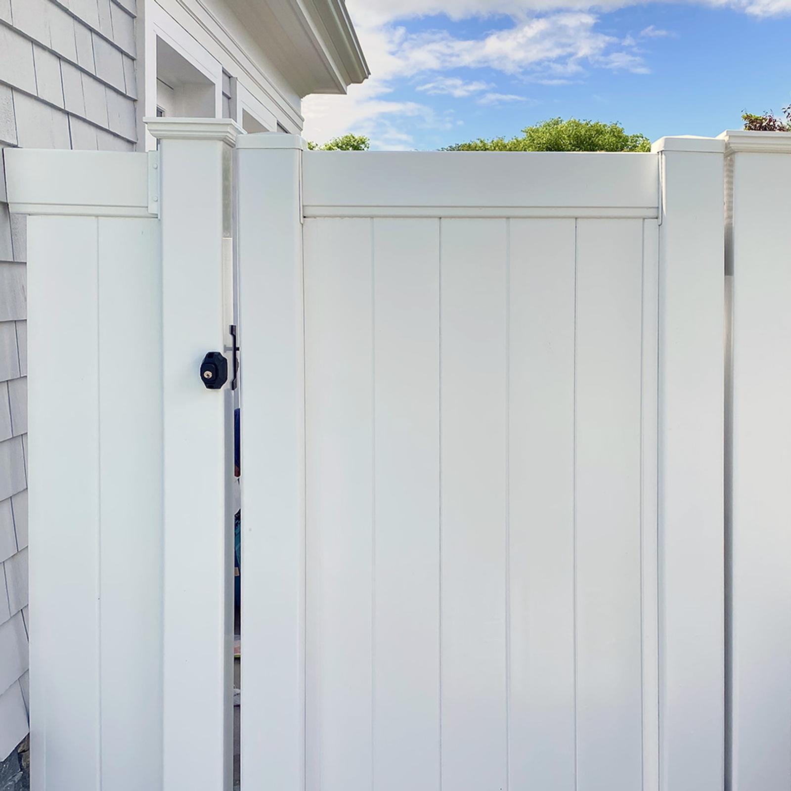 LokkLatch DELUXE Gate Latch and KwikFit Gate Hinges Bunnings Australia