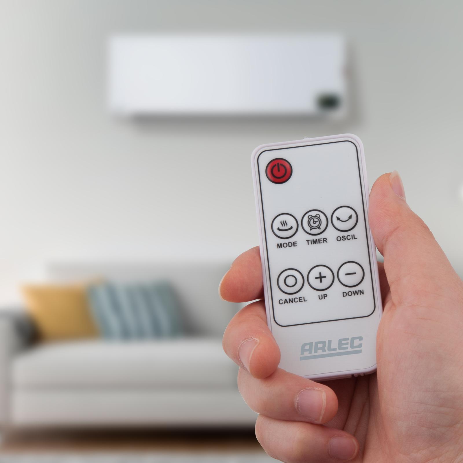 Arlec 2000W Ceramic Wall Heater With Remote Control Bunnings Australia