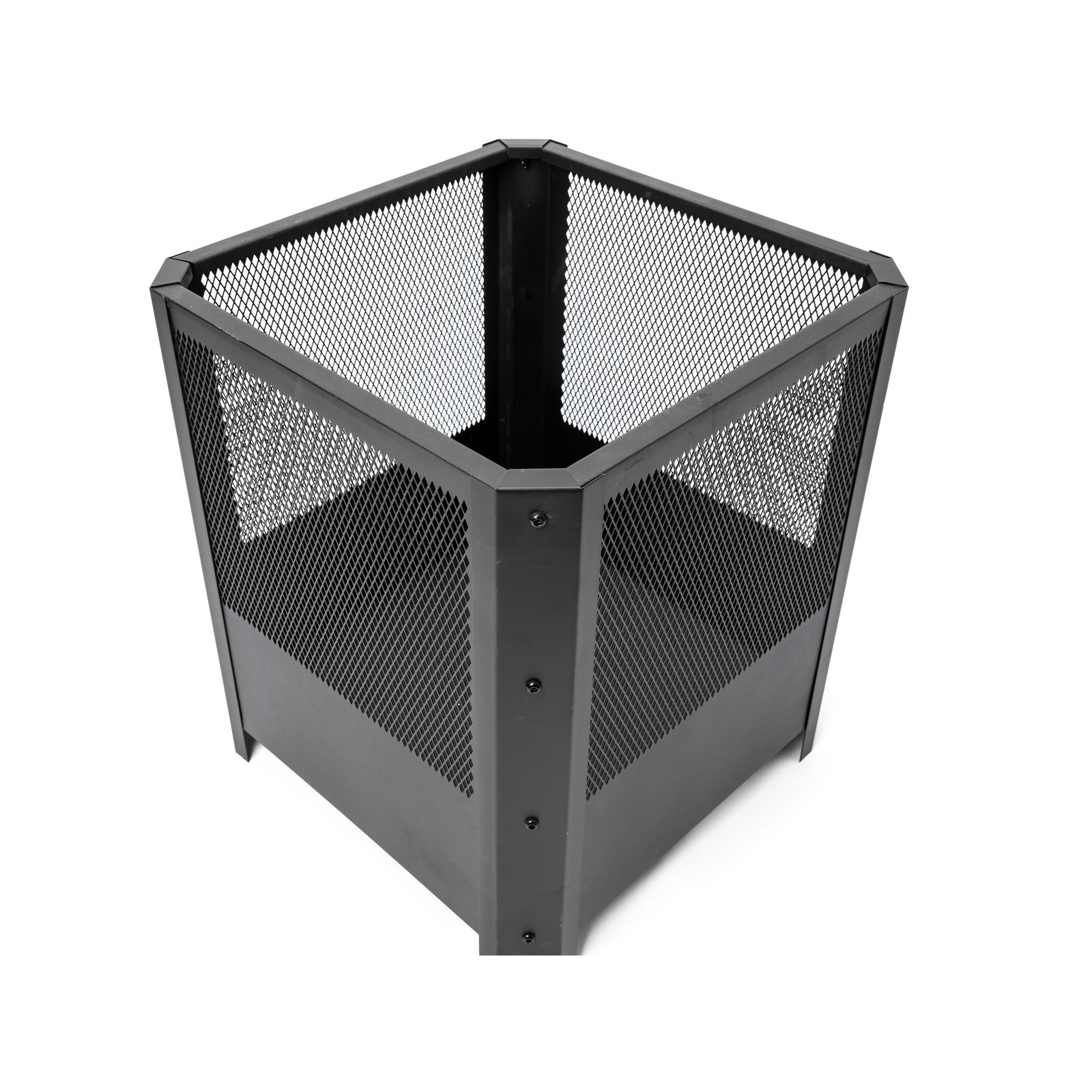 Jumbuck 42.5cm Black Square Fire Pit Bunnings Australia