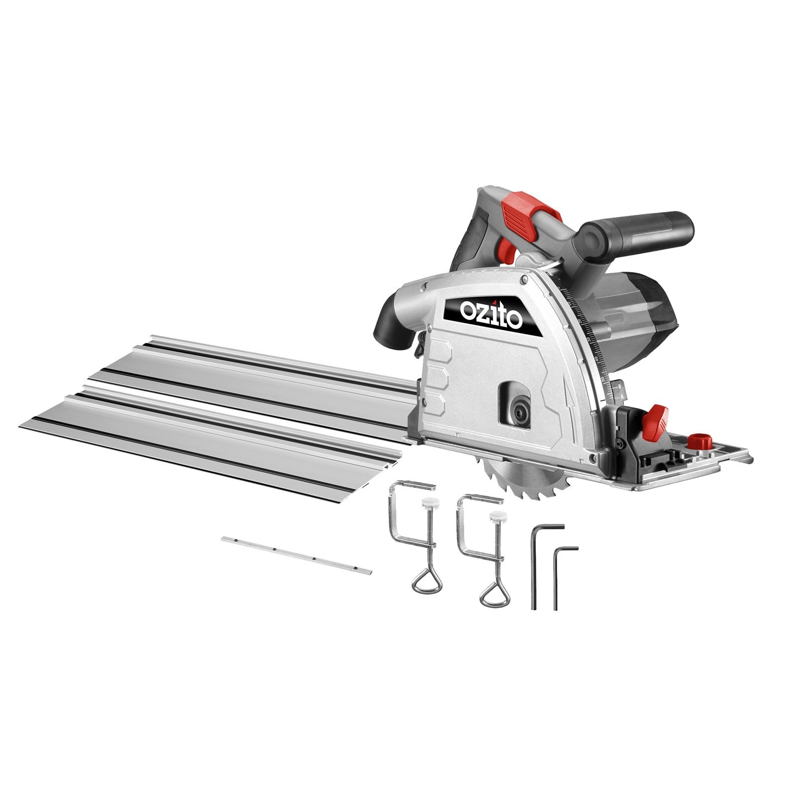 Ozito 165mm 1200W Plunge Track Saw Kit Bunnings New Zealand