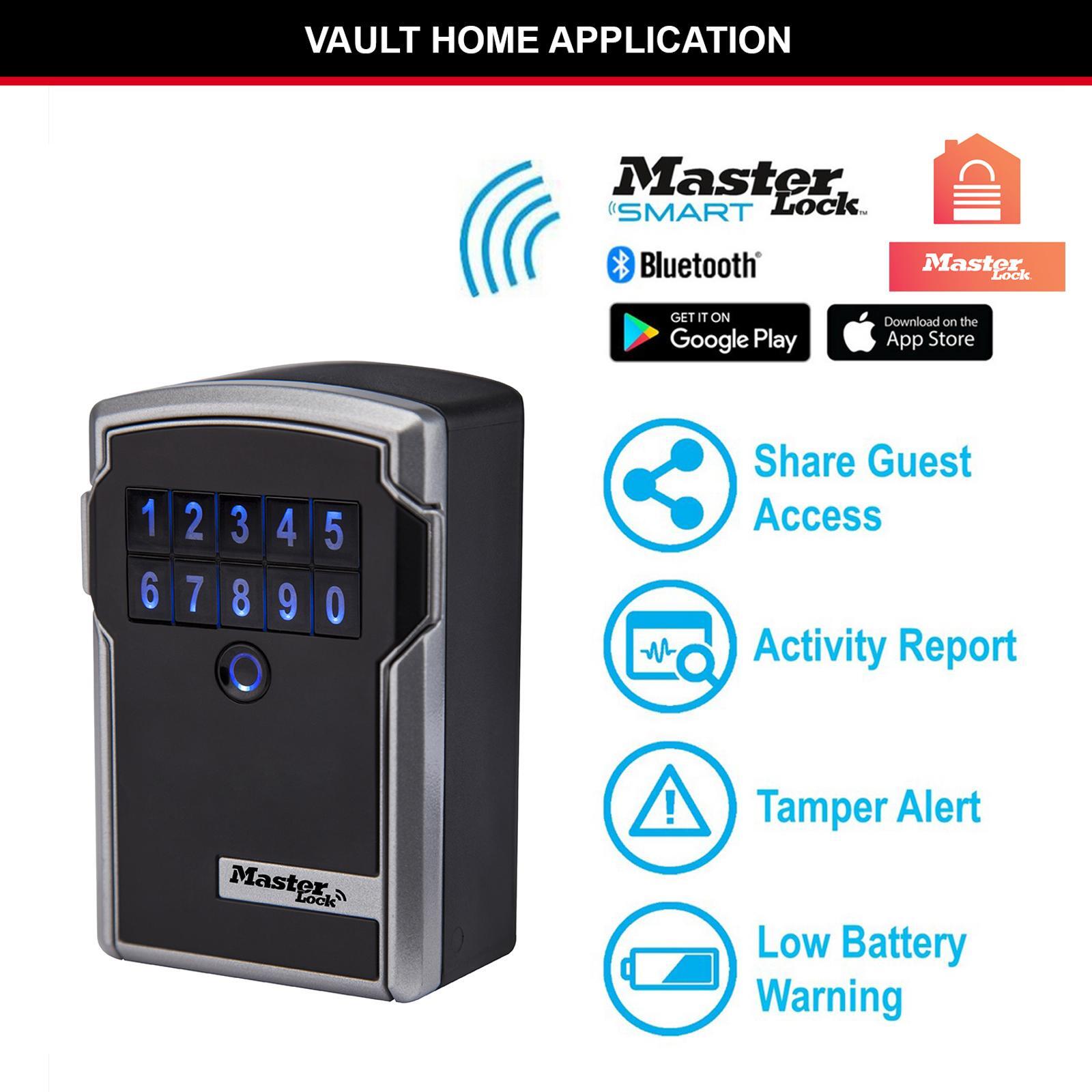 Master Lock Bluetooth Wall Mount Key Safe Bunnings New Zealand