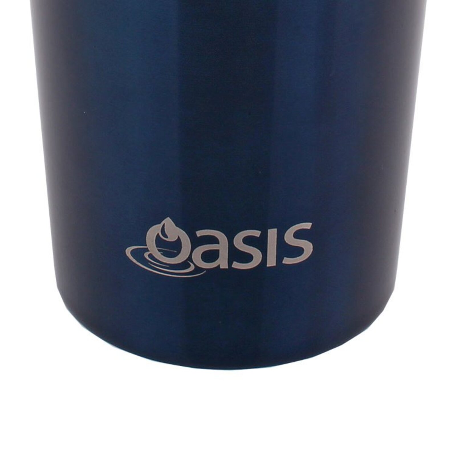Oasis Double Wall Insulated Travel Mug 480ml Navy Bunnings Australia