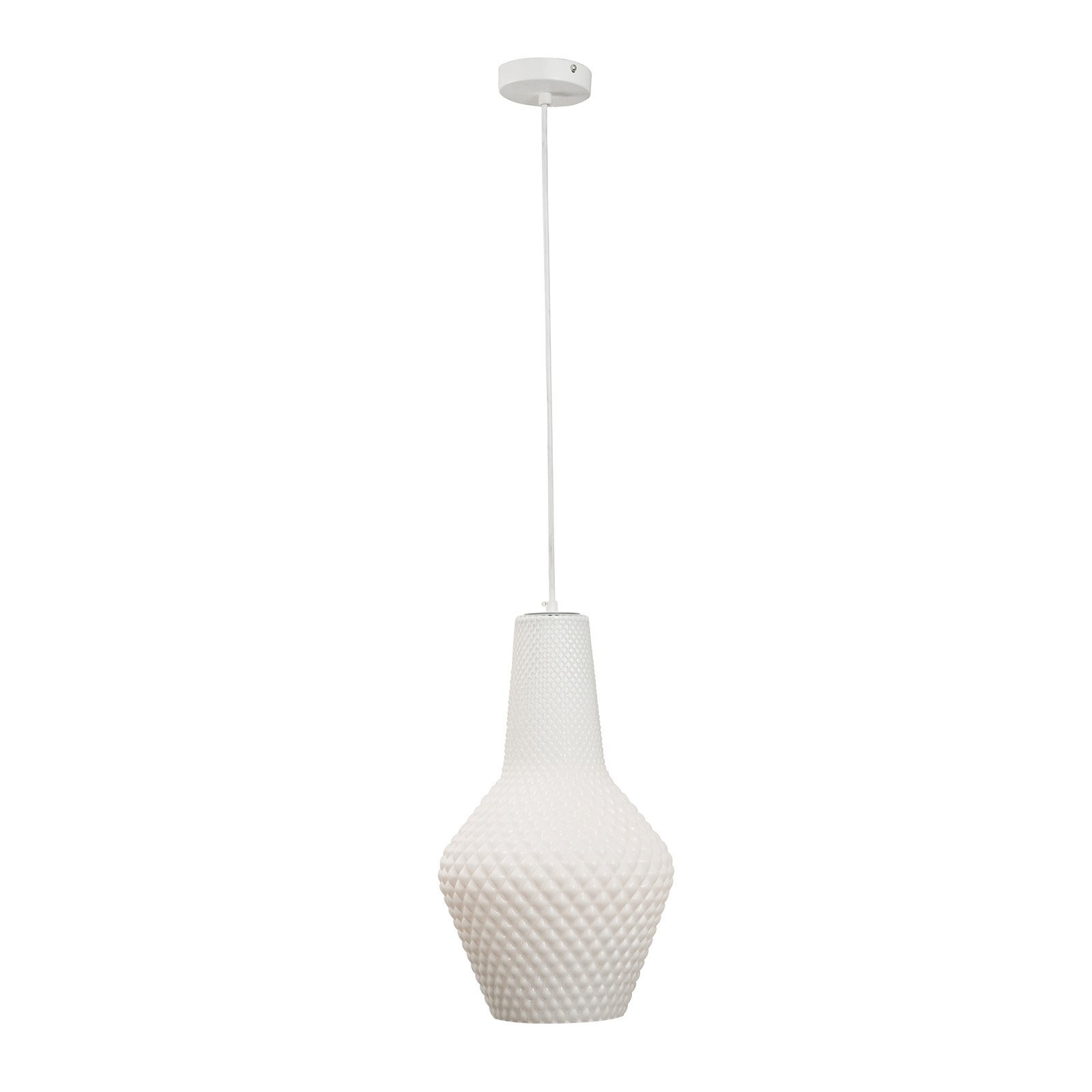 Mercator White Alba Glass Pendant Light Bunnings Australia
