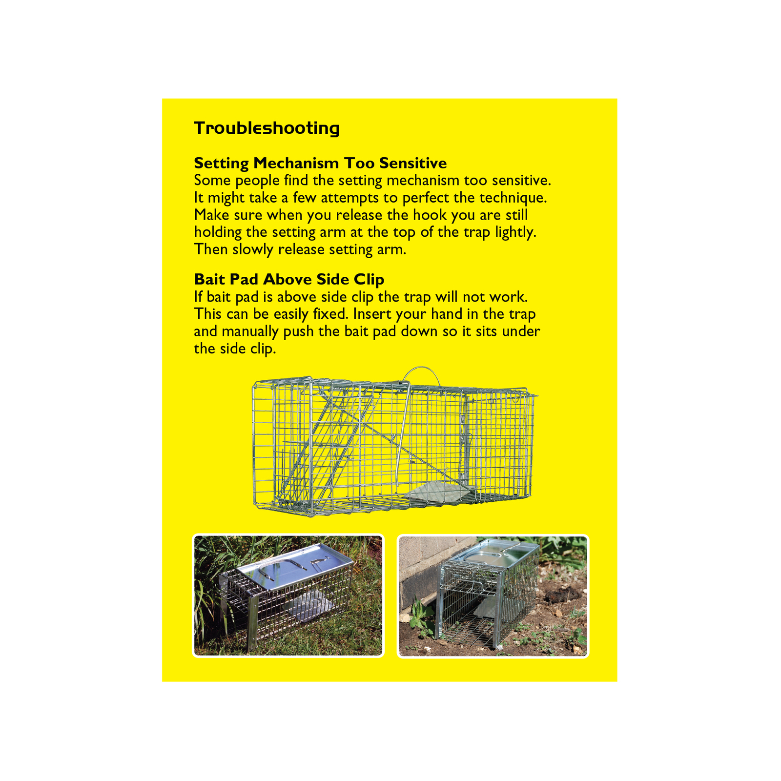 The Big Cheese Rat Cage Trap Bunnings Australia