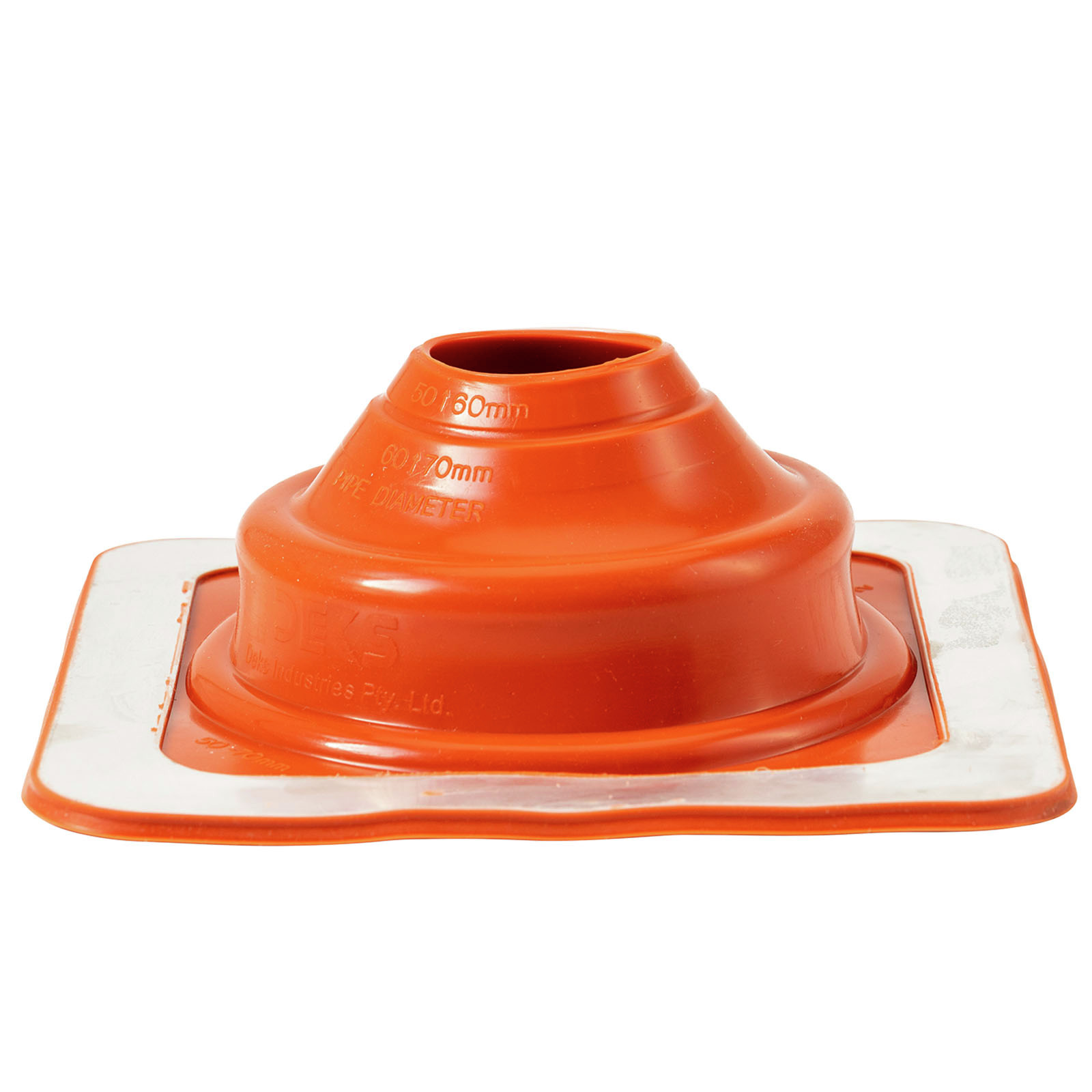 Deks 50 70mm Red Silicone Dektite Premium Roof Flashing Bunnings