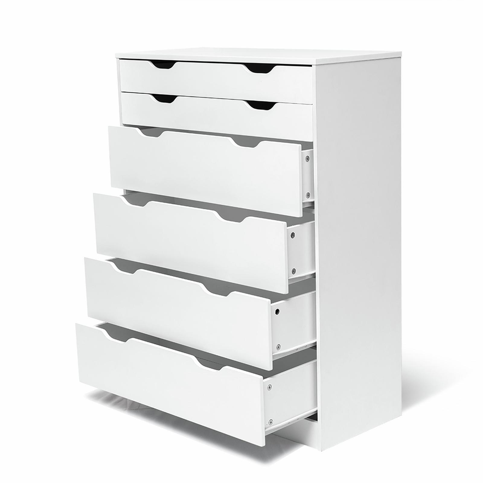 HelloFurniture White 6 Chest of Drawers Bunnings Australia