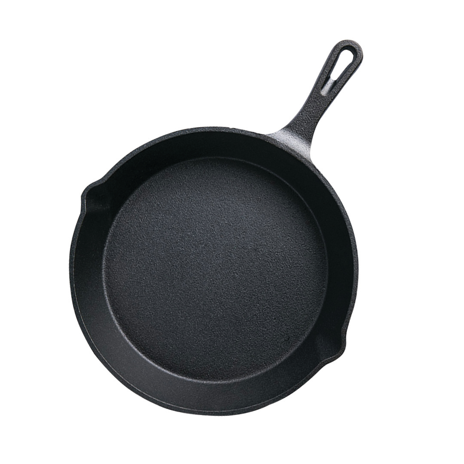 SOGA 26cm Round Cast Iron Frying Pan Skillet with Handle Bunnings