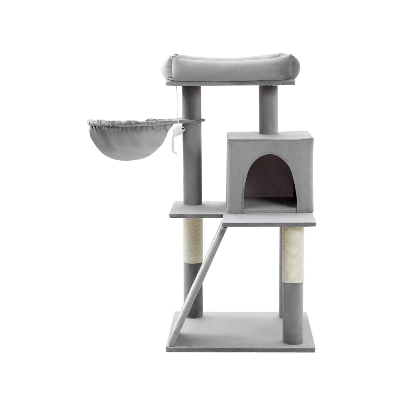 Paws & Claws Catsby 98cm Clifton Condo Cat Tree House Scratch Tower