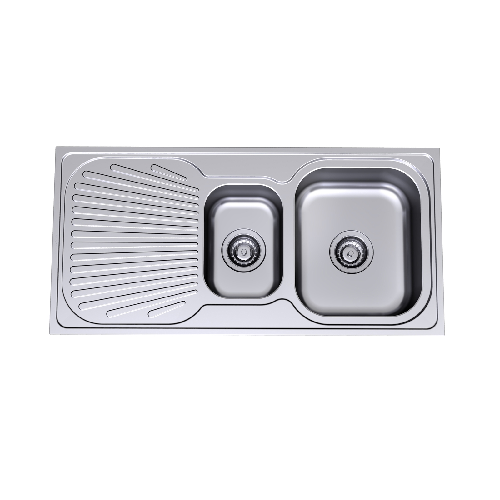 Clark Vital 1.5 Right Hand Bowl Sink with 1 Tap Hole Bunnings Australia