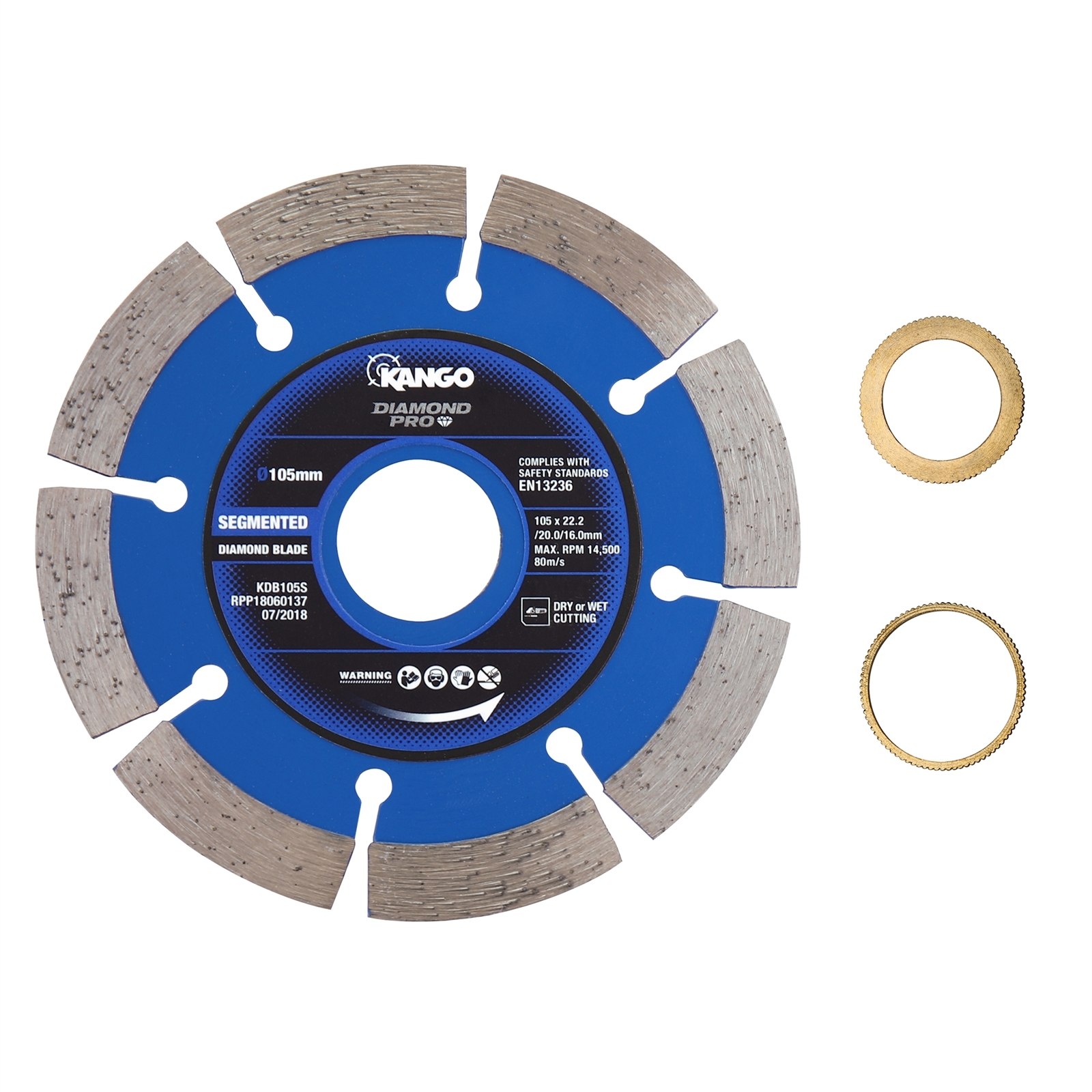 Kango 105mm Segmented Diamond Blade Bunnings New Zealand