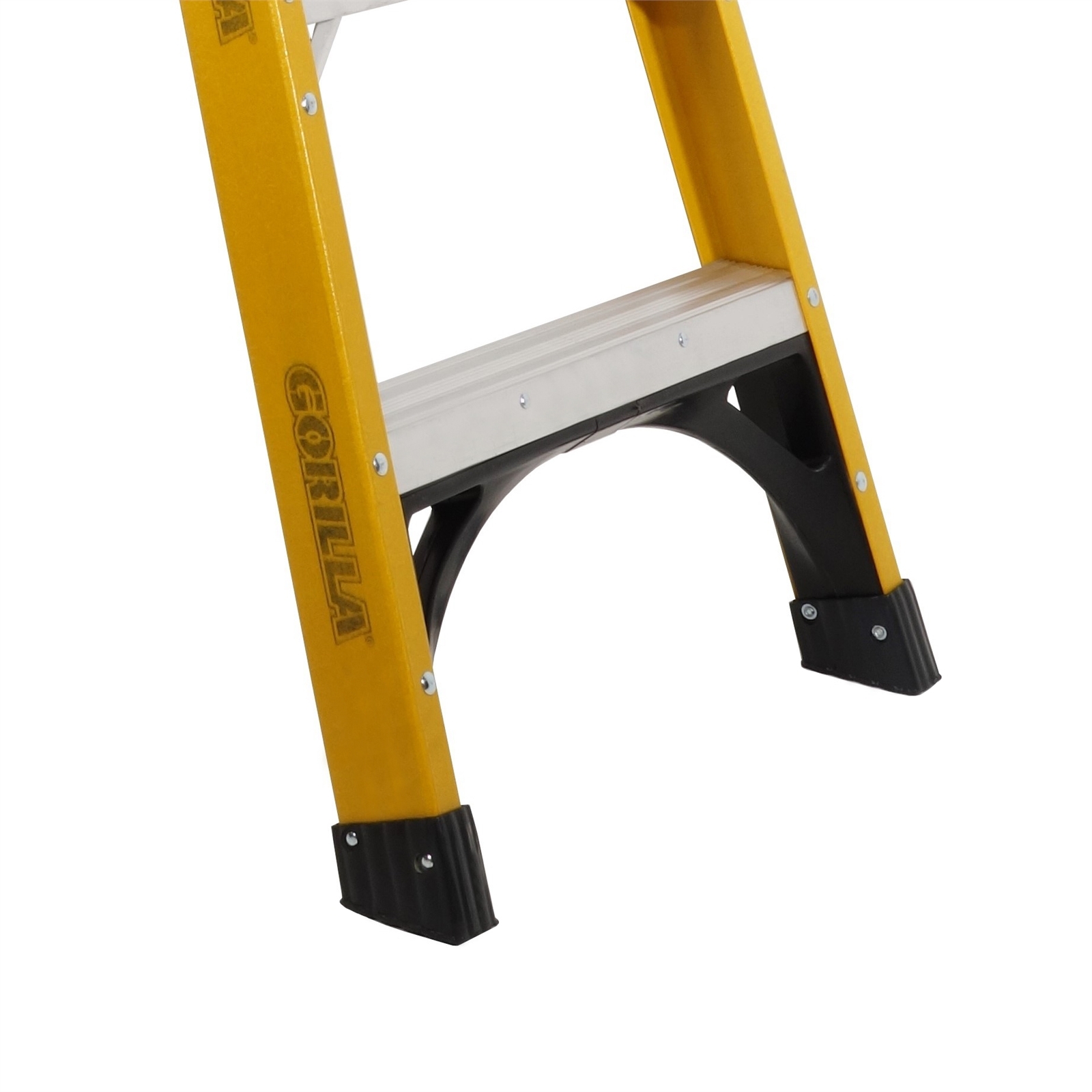 Gorilla 1.8m 150kg Industrial Fibreglass Single Sided Ladder Bunnings