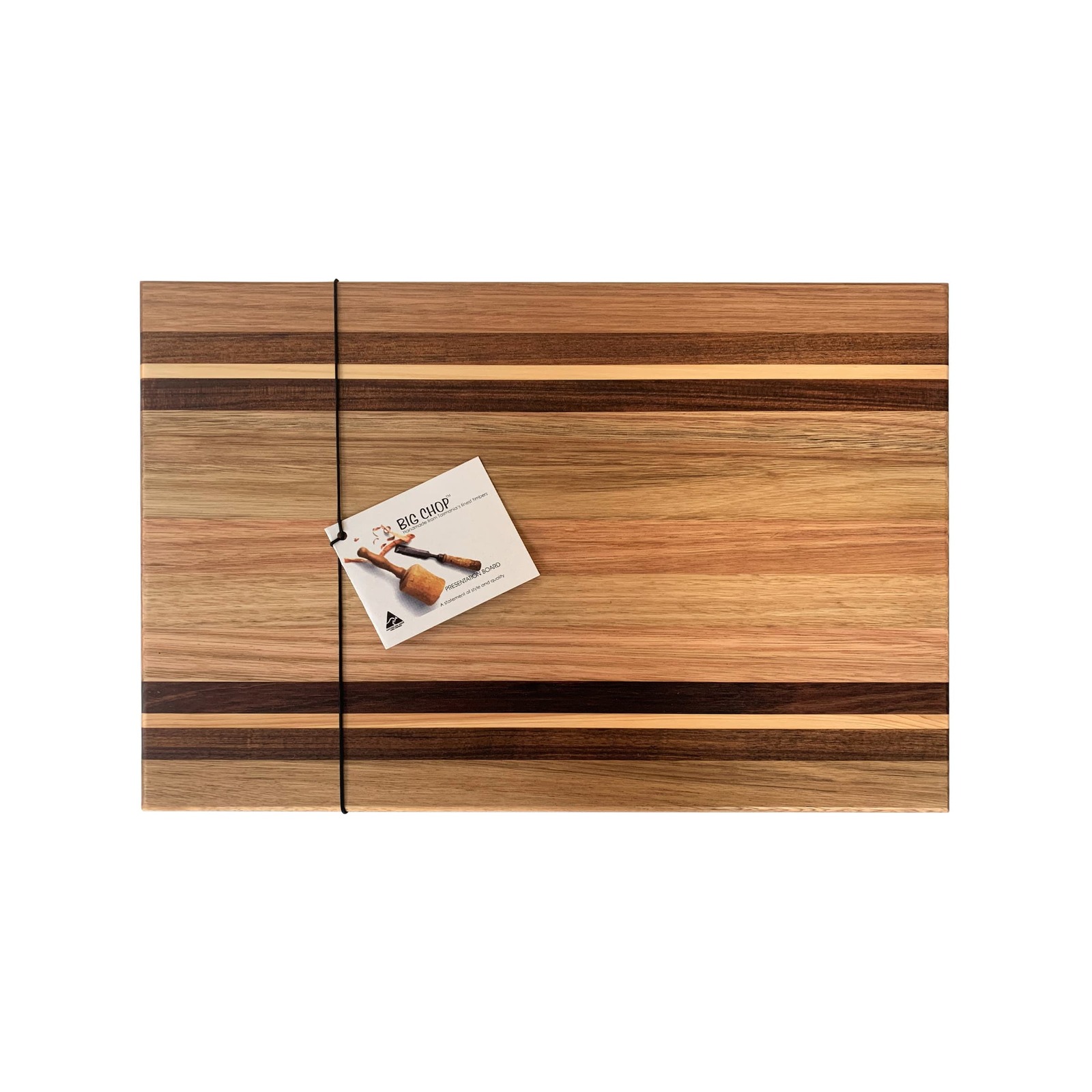 Big Chop Rectangular Pinstripe Cutting Board 50x34x4cm Bunnings Australia