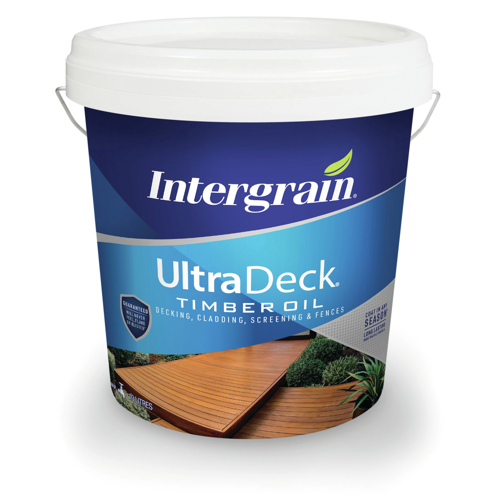 Intergrain 10L Dark Oak UltraDeck Timber Decking Oil Bunnings New Zealand