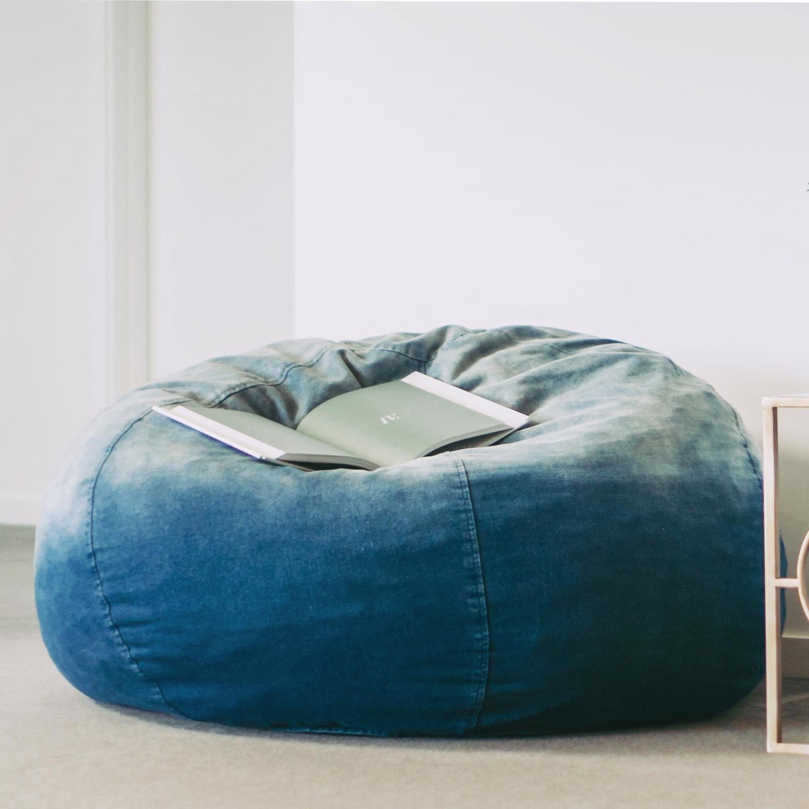 Denim Ombre Bean Bag Bunnings Australia