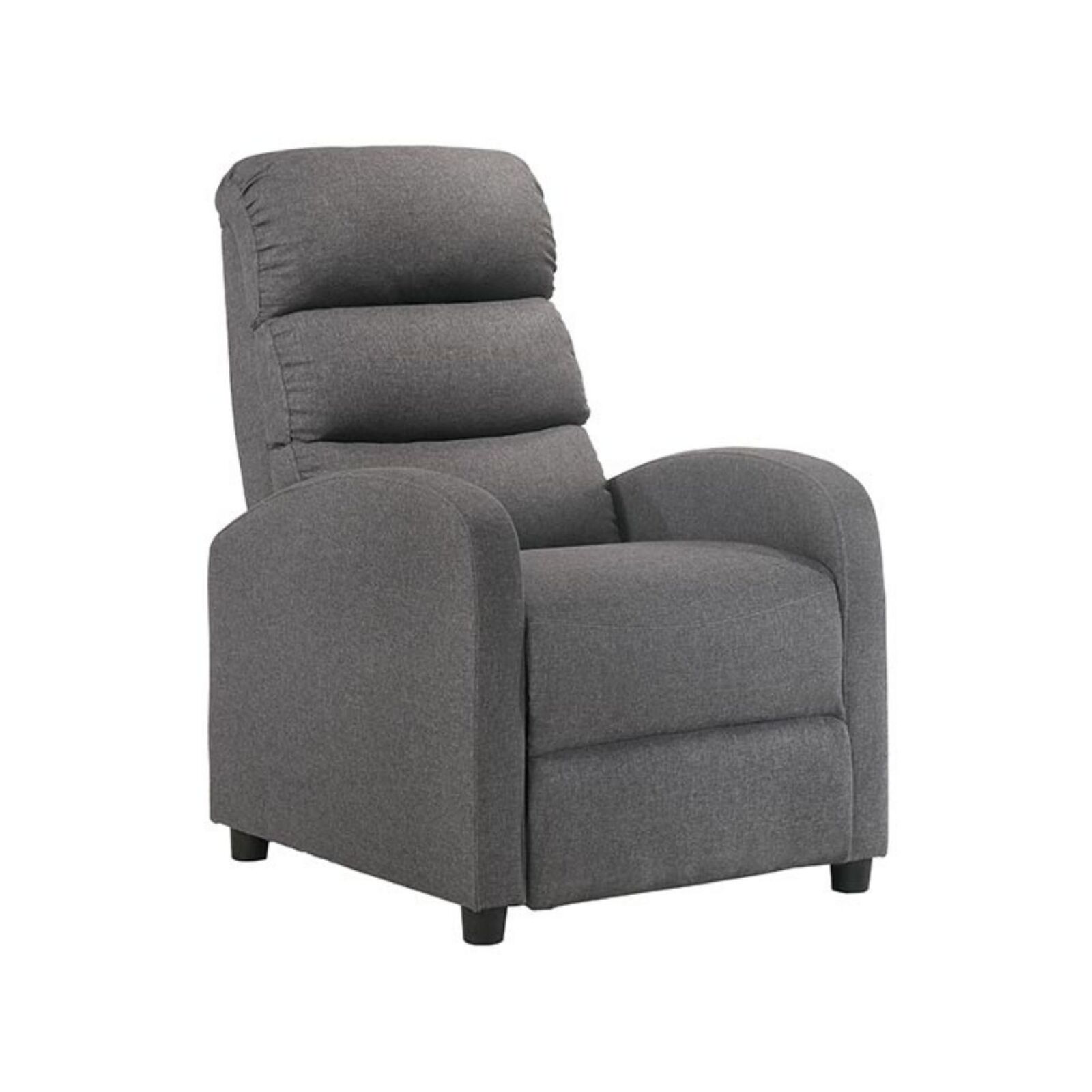 Luxury Fabric Recliner Chair Armchair Grey Sofa Lounge Couch Bunnings Australia