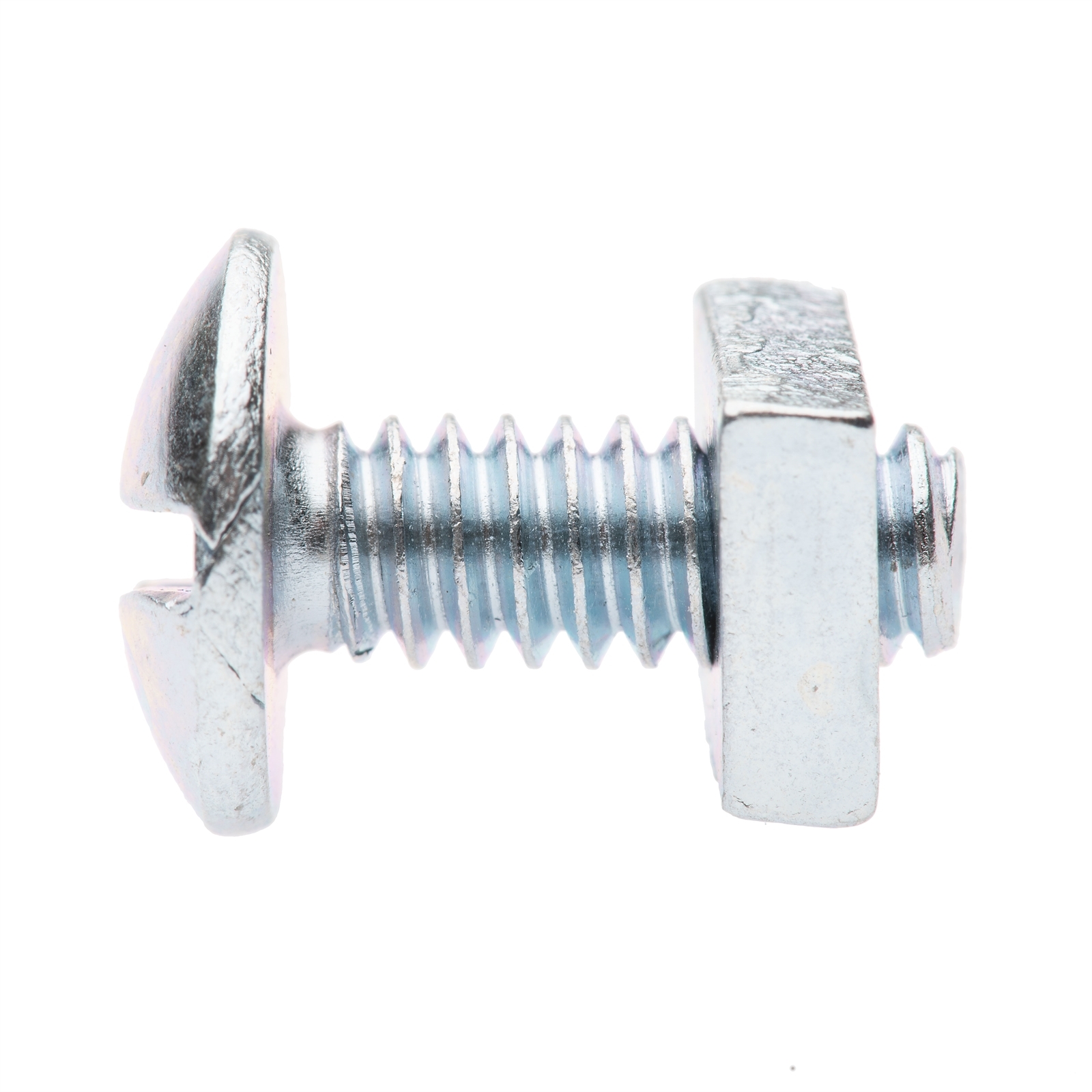 Zenith 3/16" x 12mm Zinc Plated Mushroom Head Bolt And Nut 100 Pack