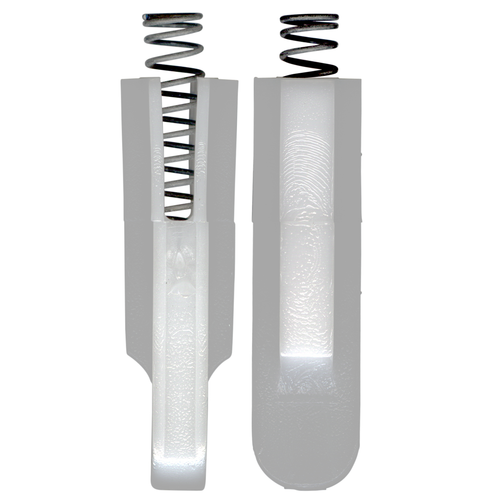 Rolltrak White Plastic Door Bottom Guide Bunnings Australia