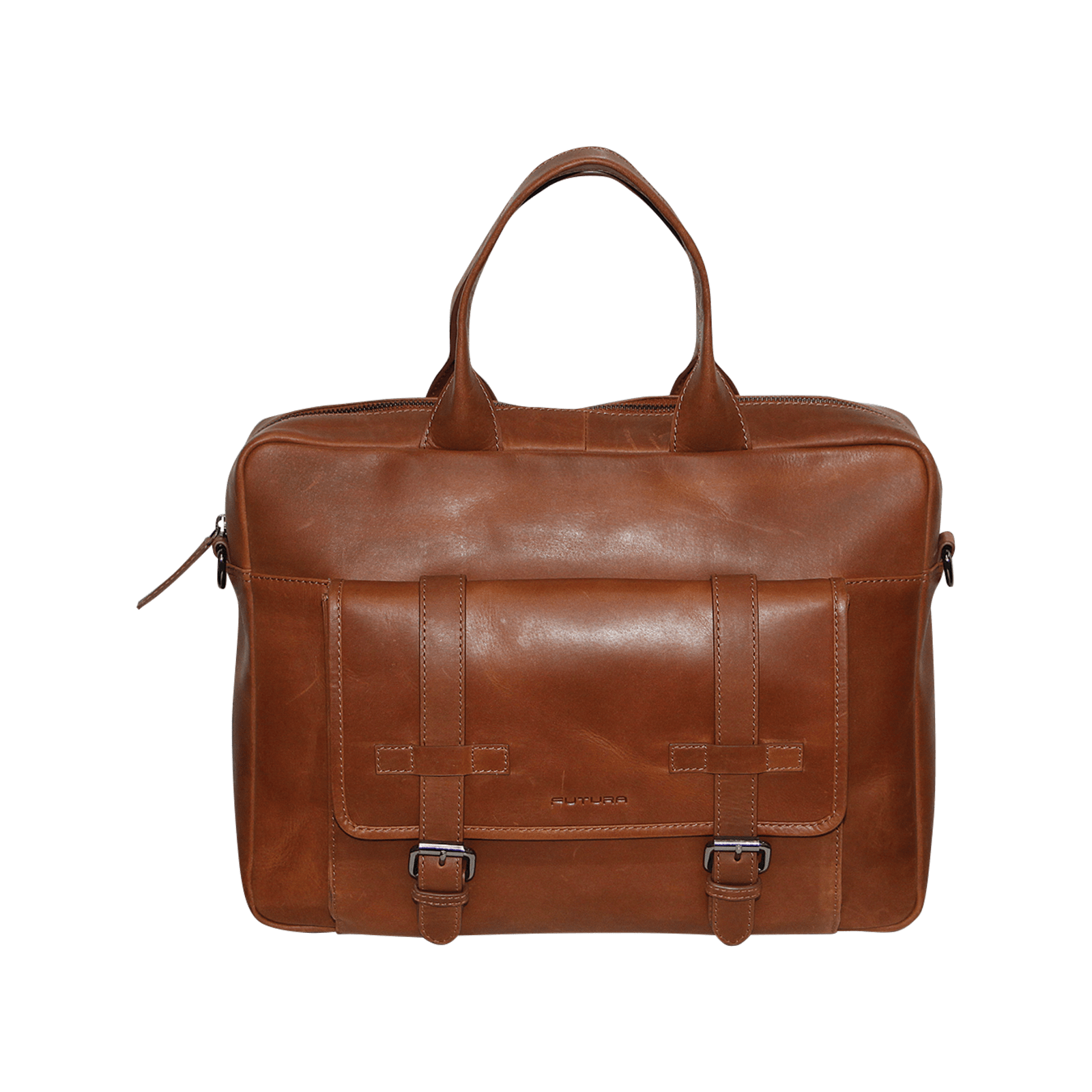 Futura Mens Leather Laptop Business Bag College Work Satchel Travel