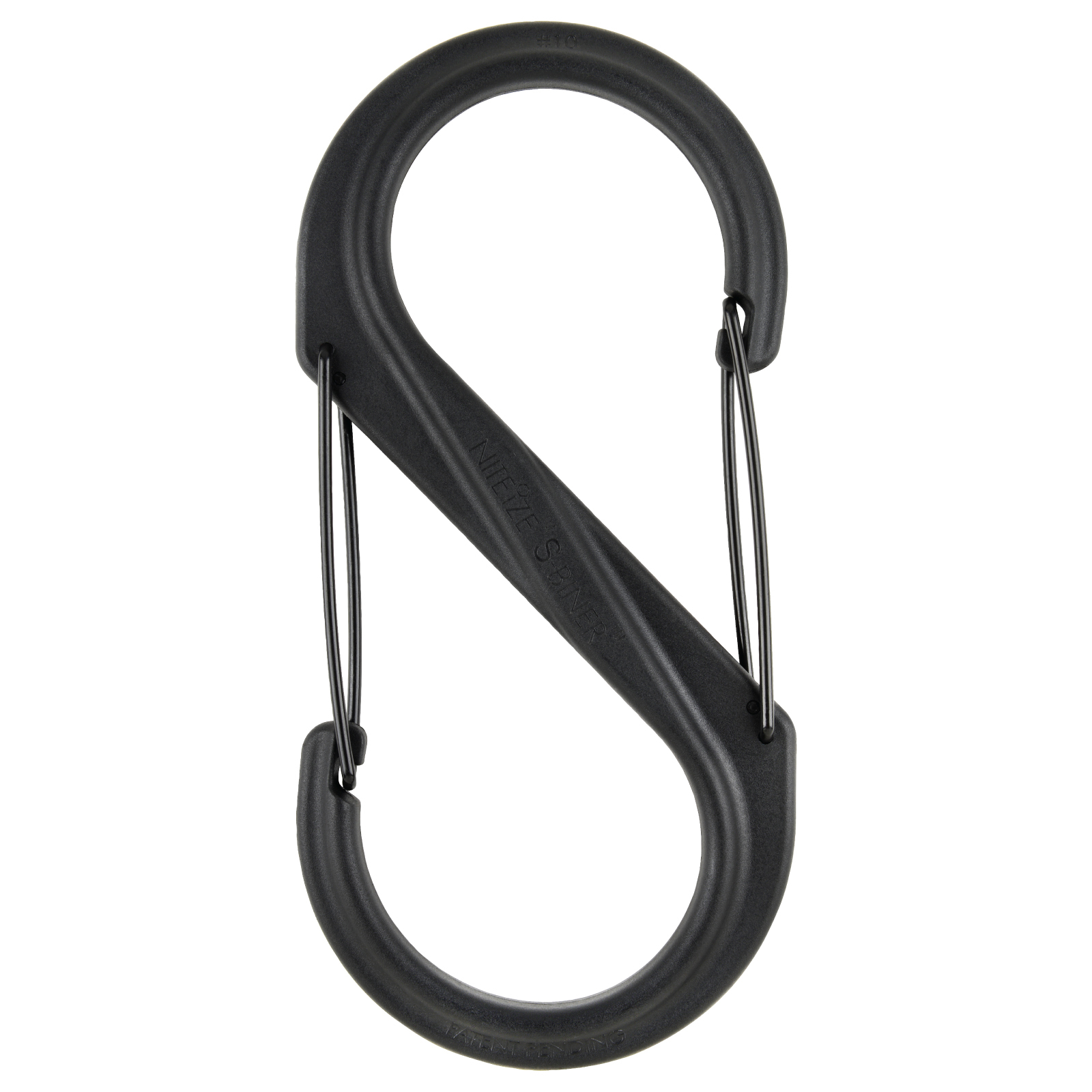 Nite Ize Large Plastic SBiner Dual Carabiner With Steel Gate Locks