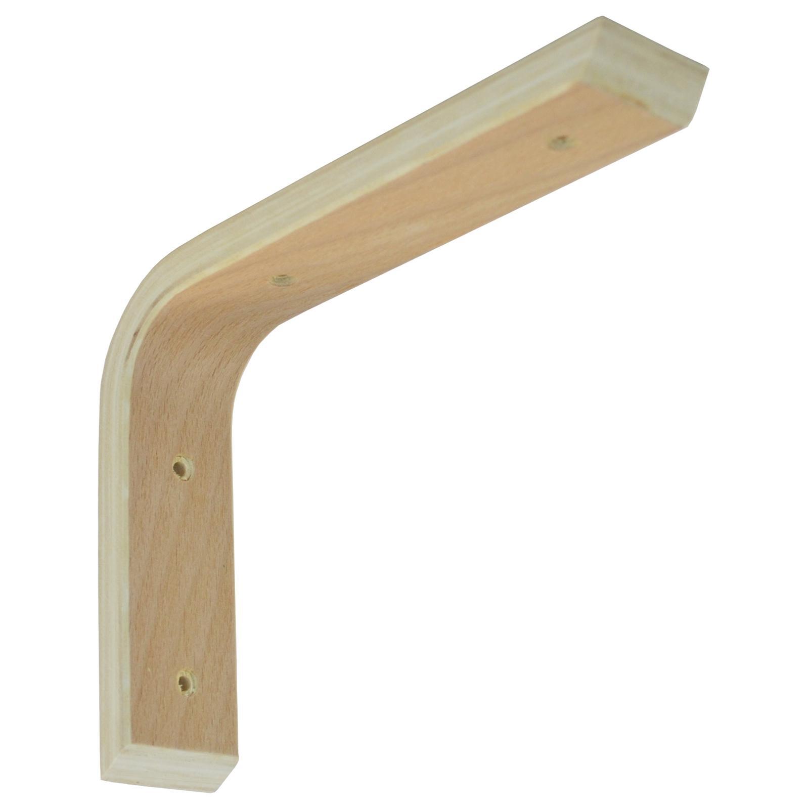 Carinya 140 x 190 x 40 x 15mm Raw Plywood Angle Bracket Bunnings