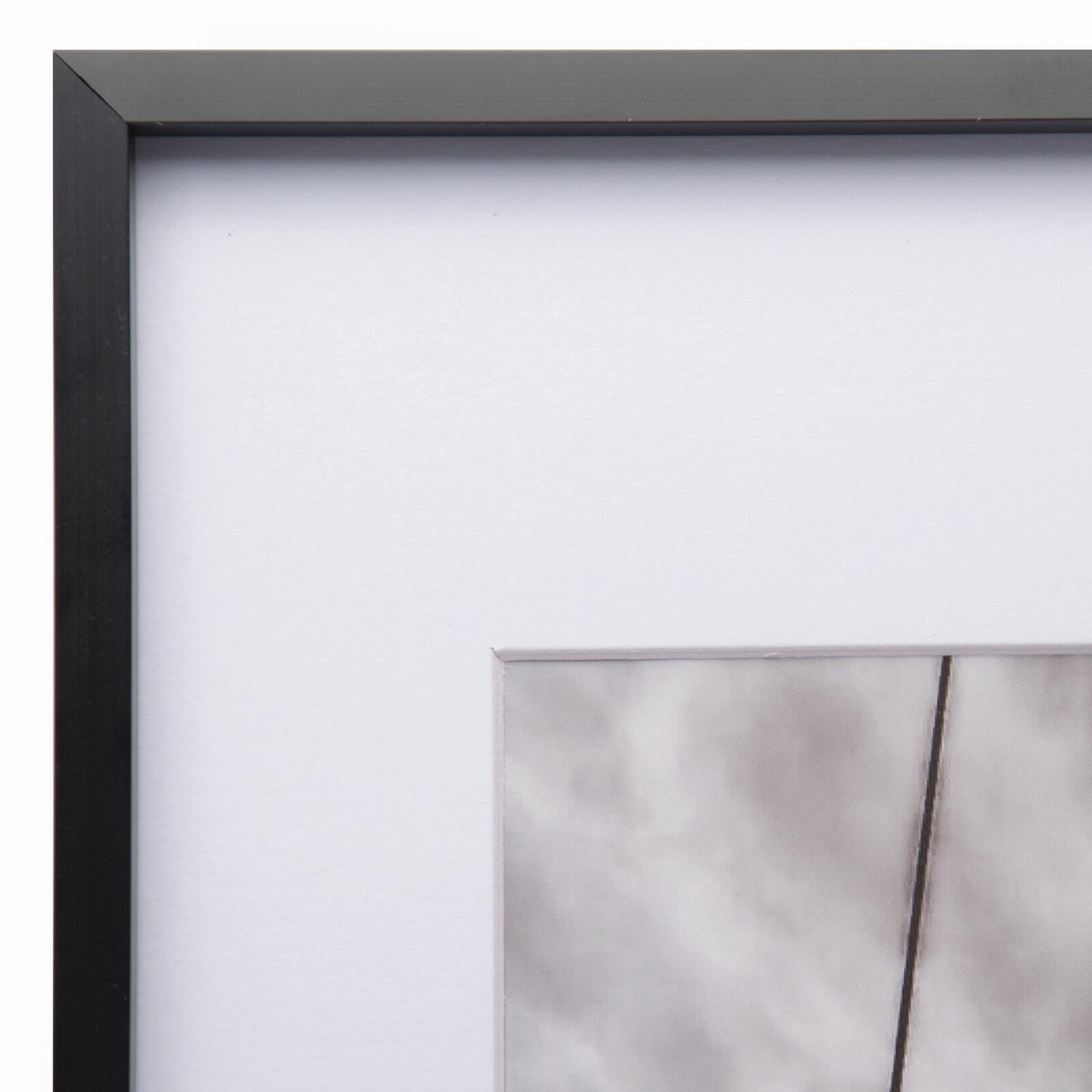 Cooper & Co. A3 Mat to A4 Black Premium Metallicus Metal Photo Frame